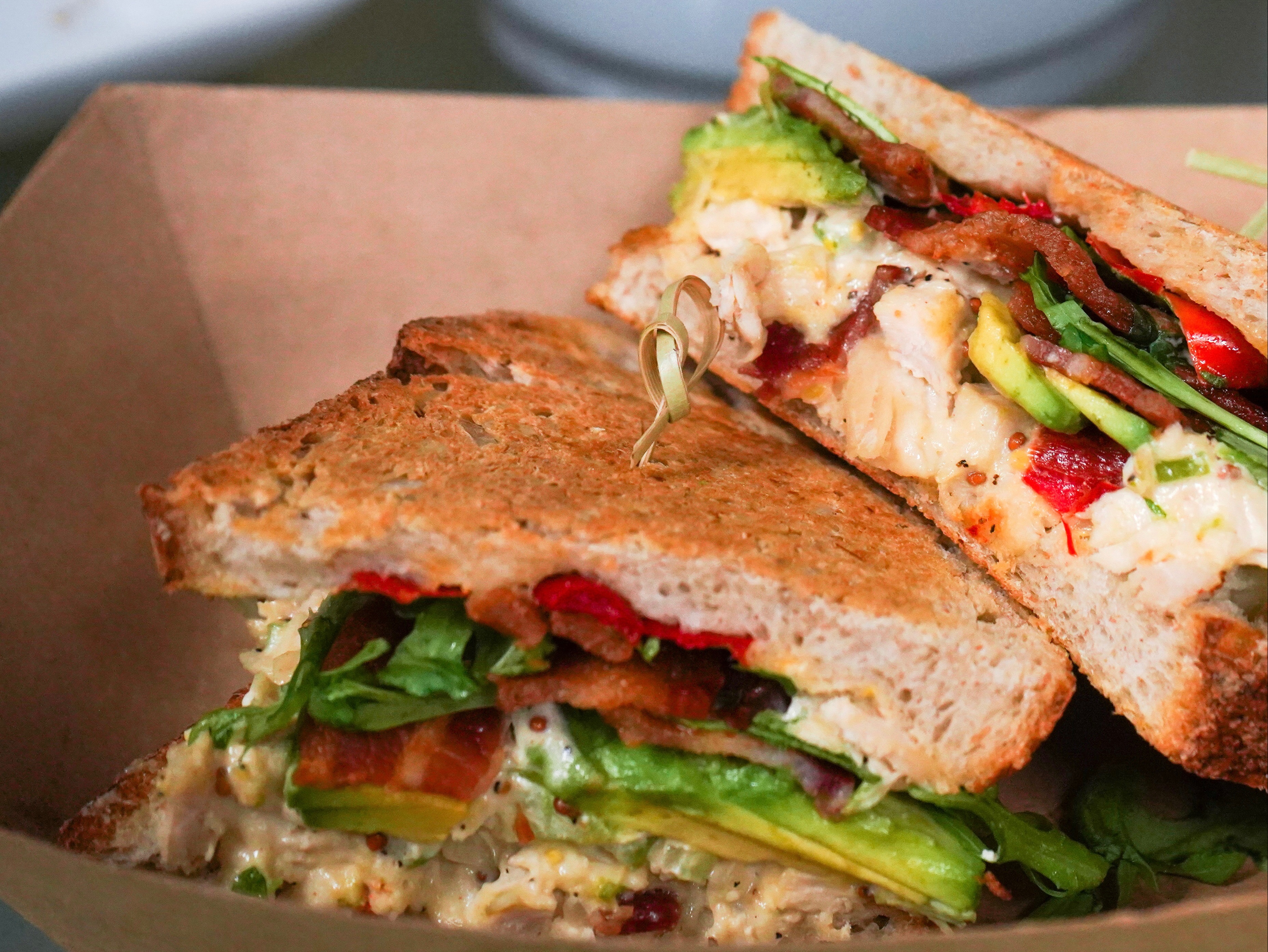CHICKEN SALAD OR TUNA MELT