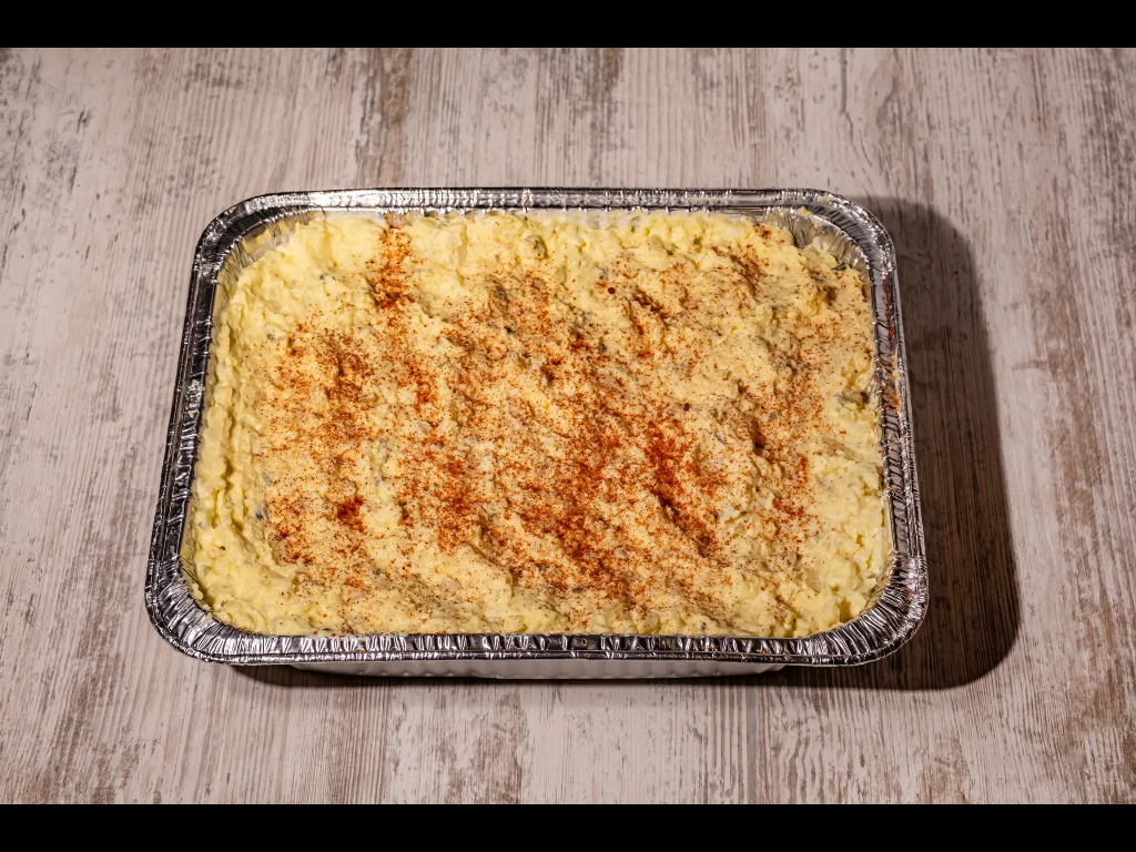 Homemade Potato Salad Pan.