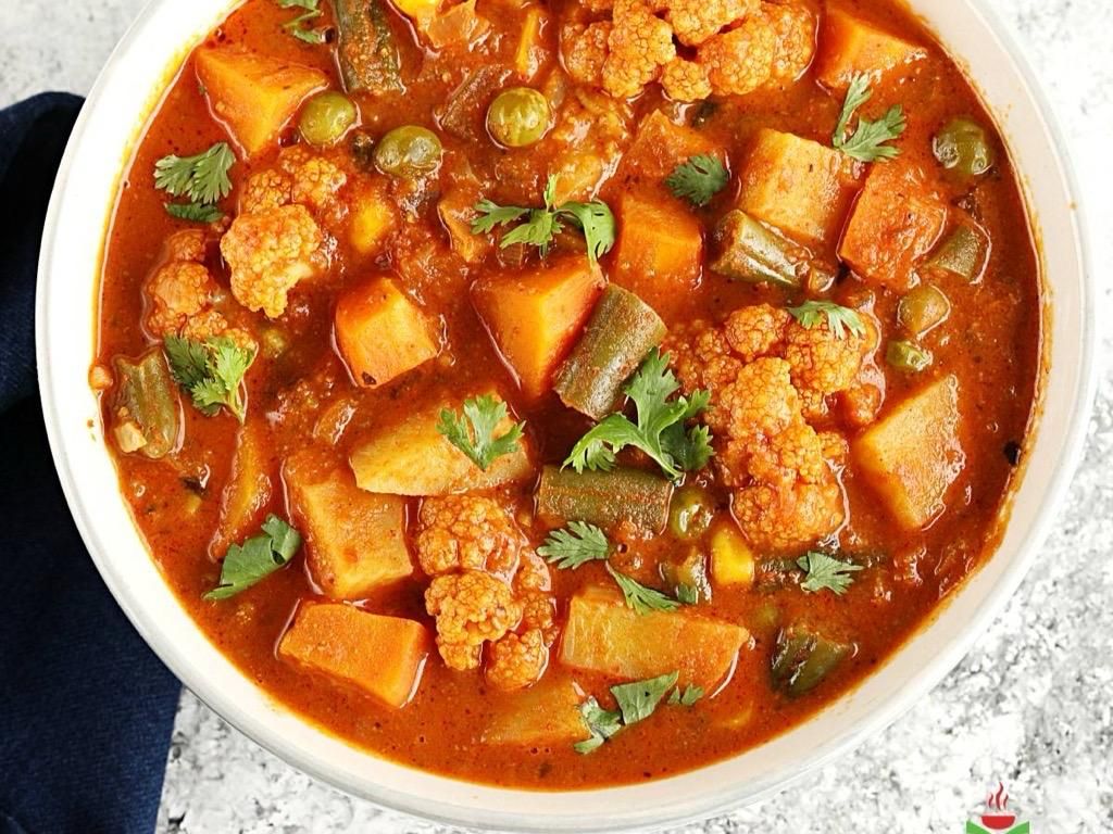 Garden Vegetable Curry (V,Gf, Nf, Df)