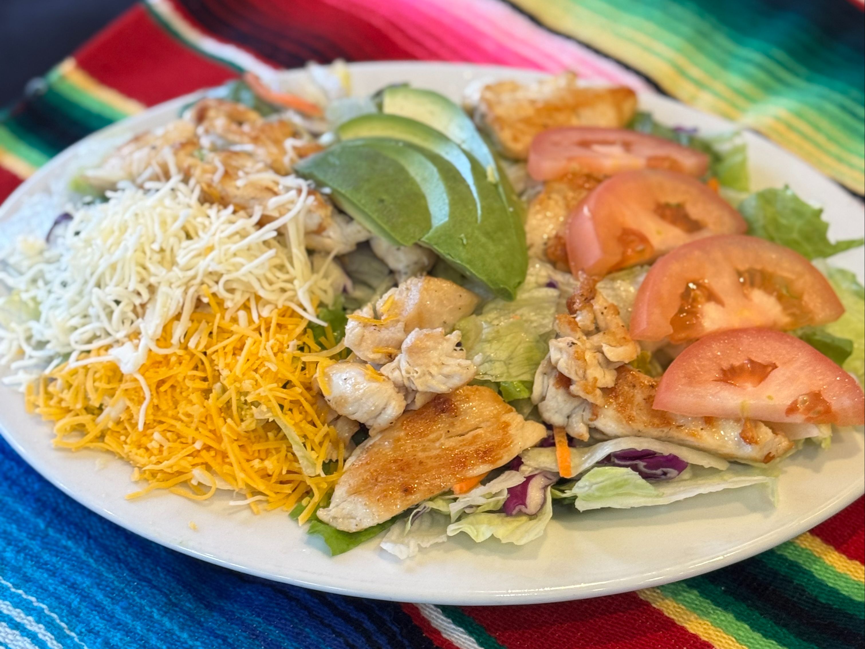 Grilled Chicken Salad.