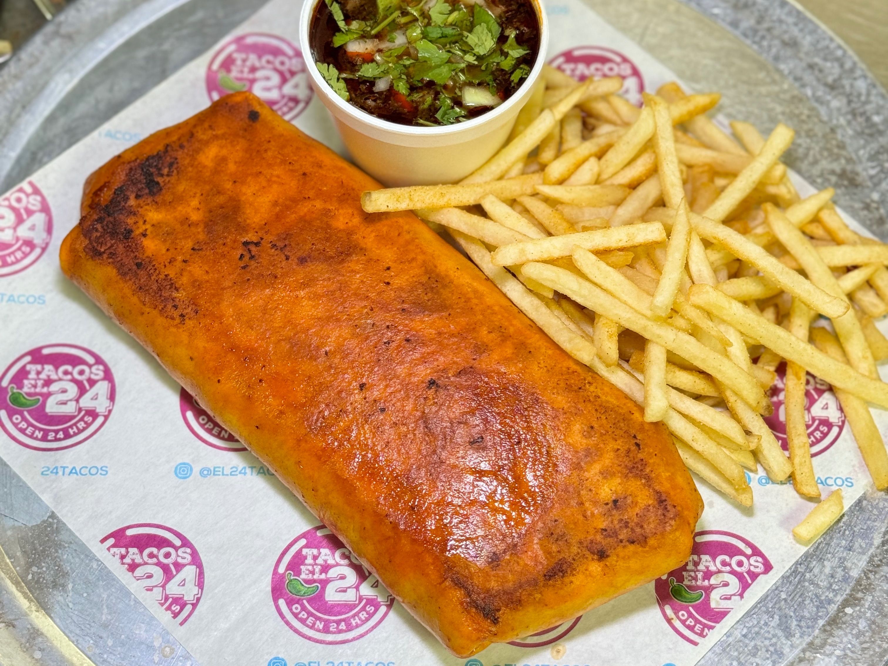 Quesabirria Burrito.