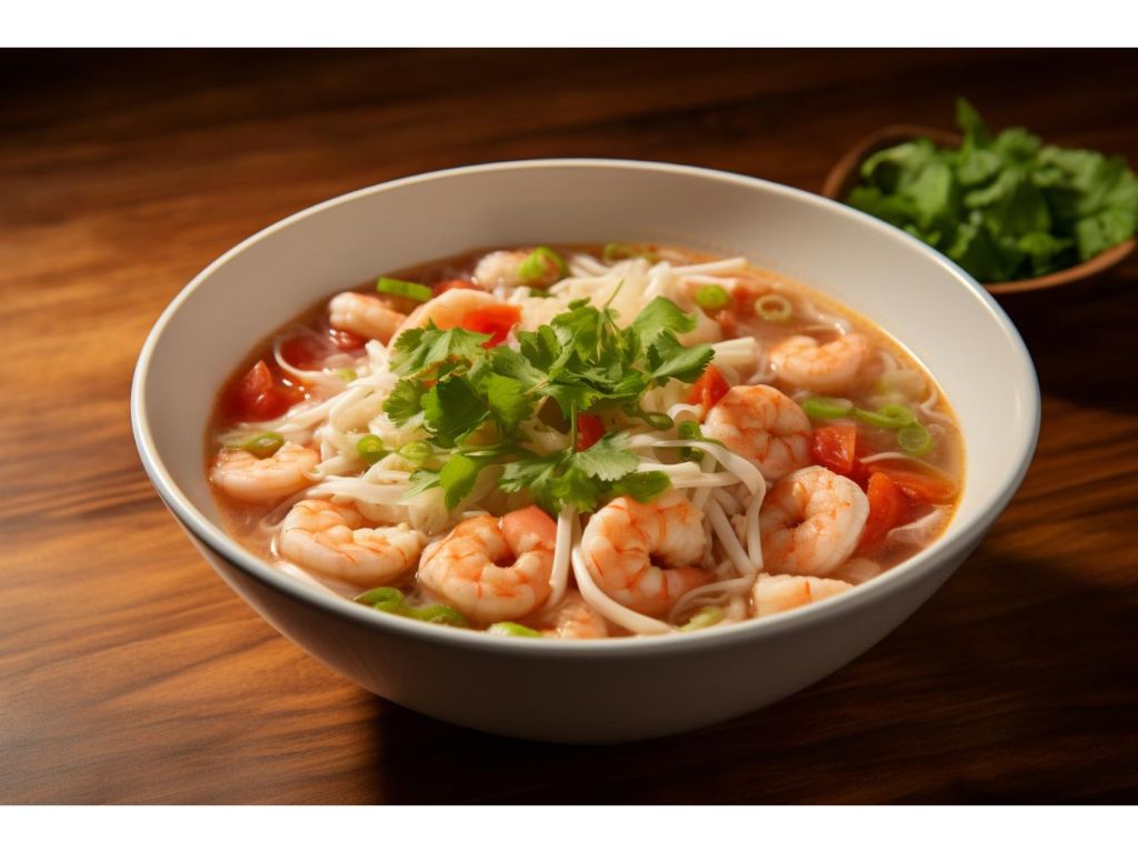 39. Bún Tôm Nướng / Rice Noodle w/ Grilled Shrimp.