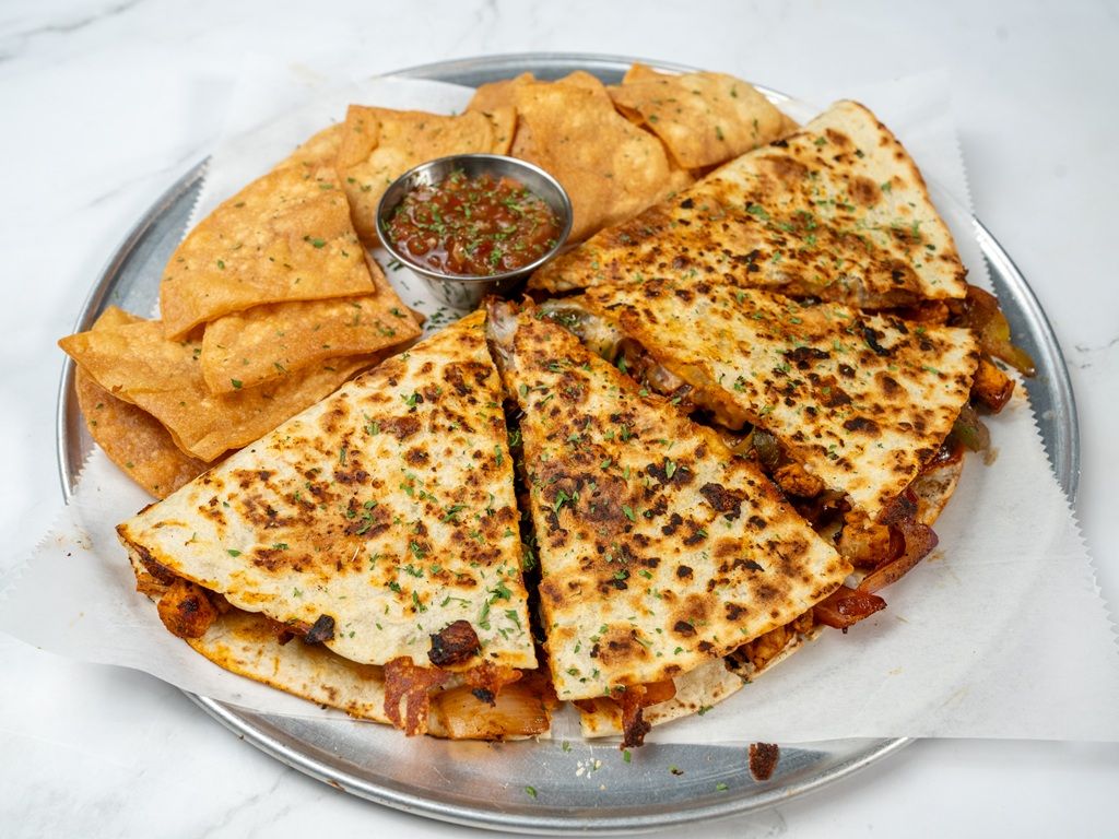 BBQ Chicken Quesadilla.