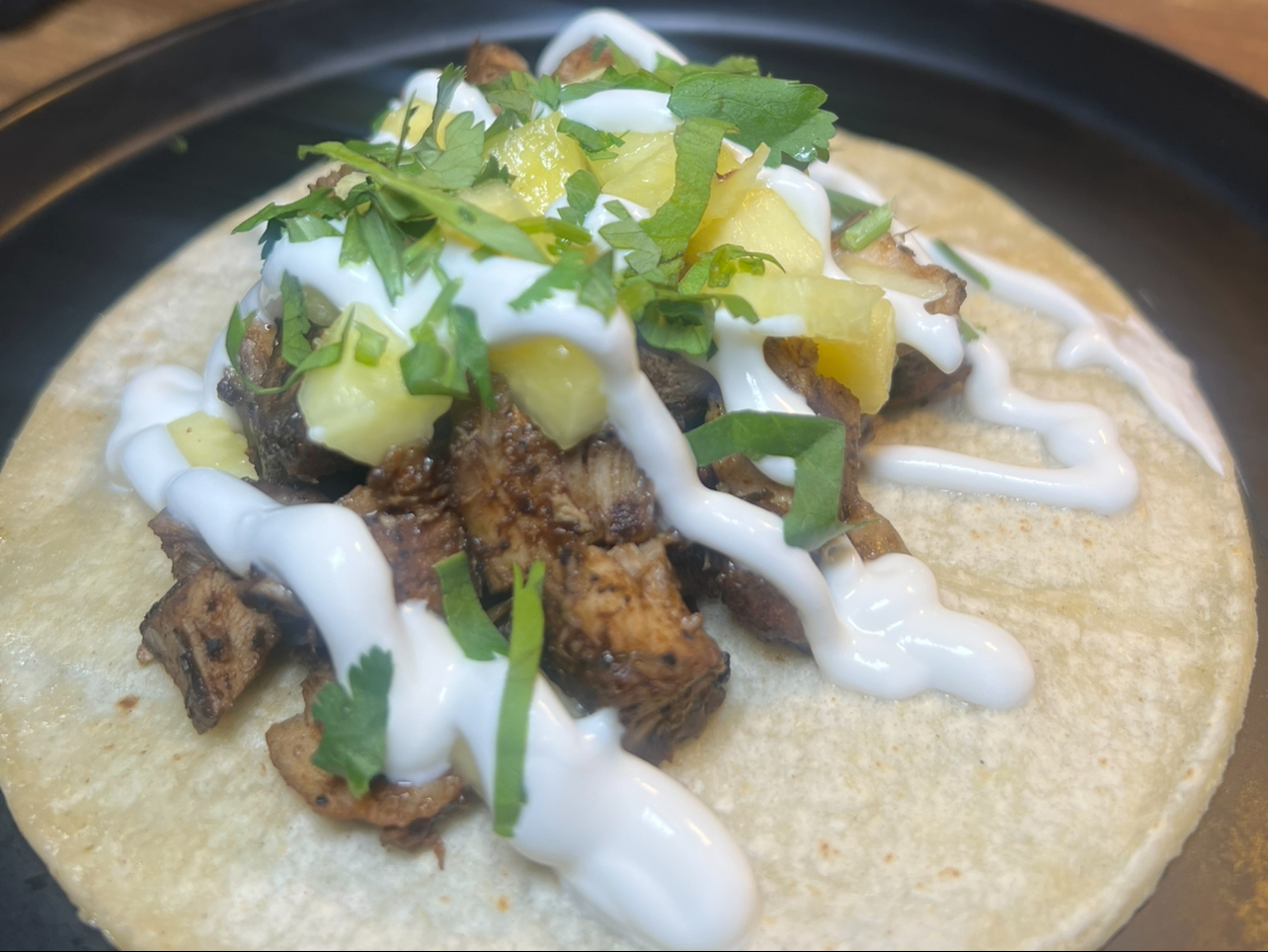 Jerk Chicken Street Taco.