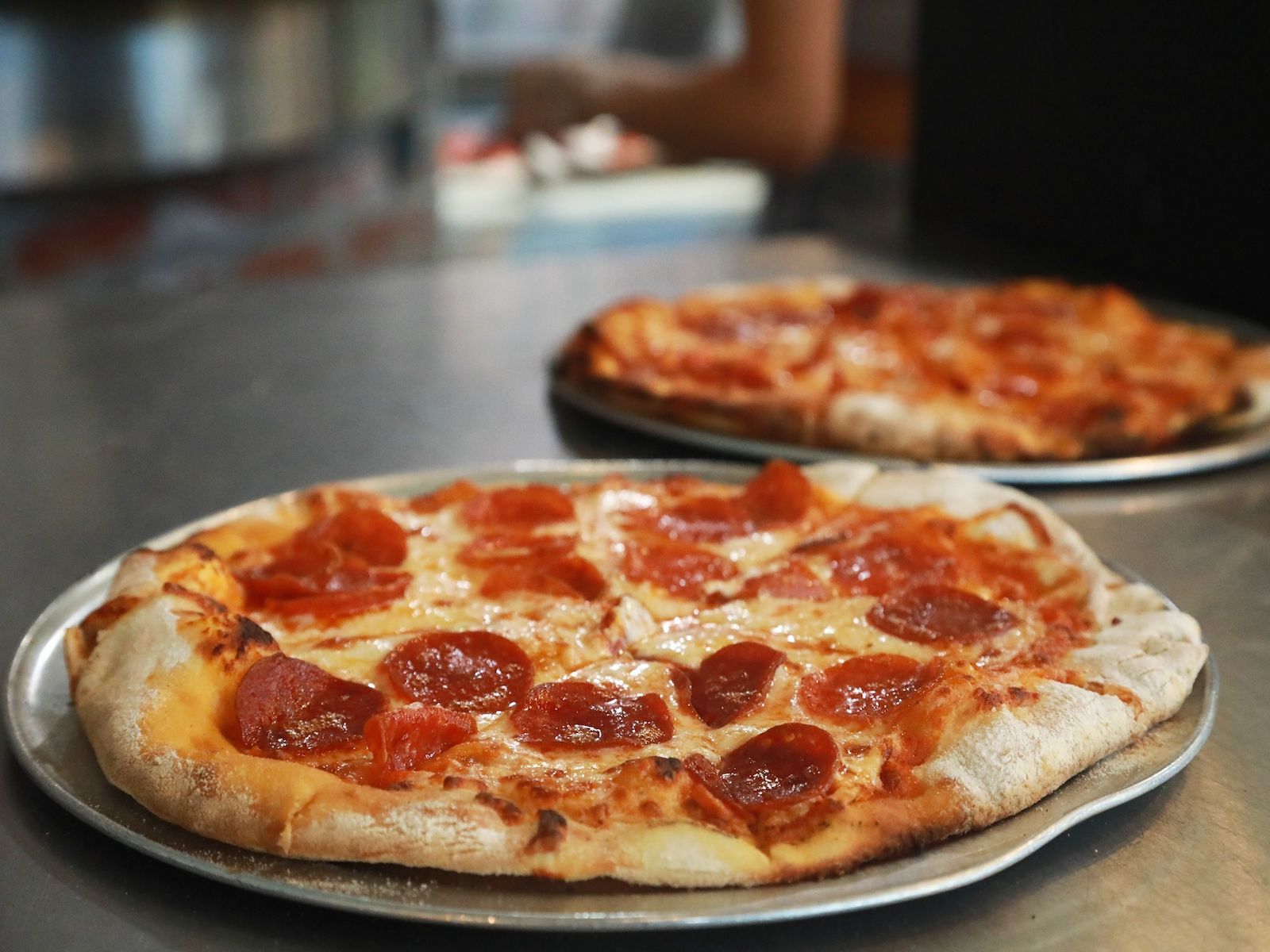 Mini Pepperoni Pizza.