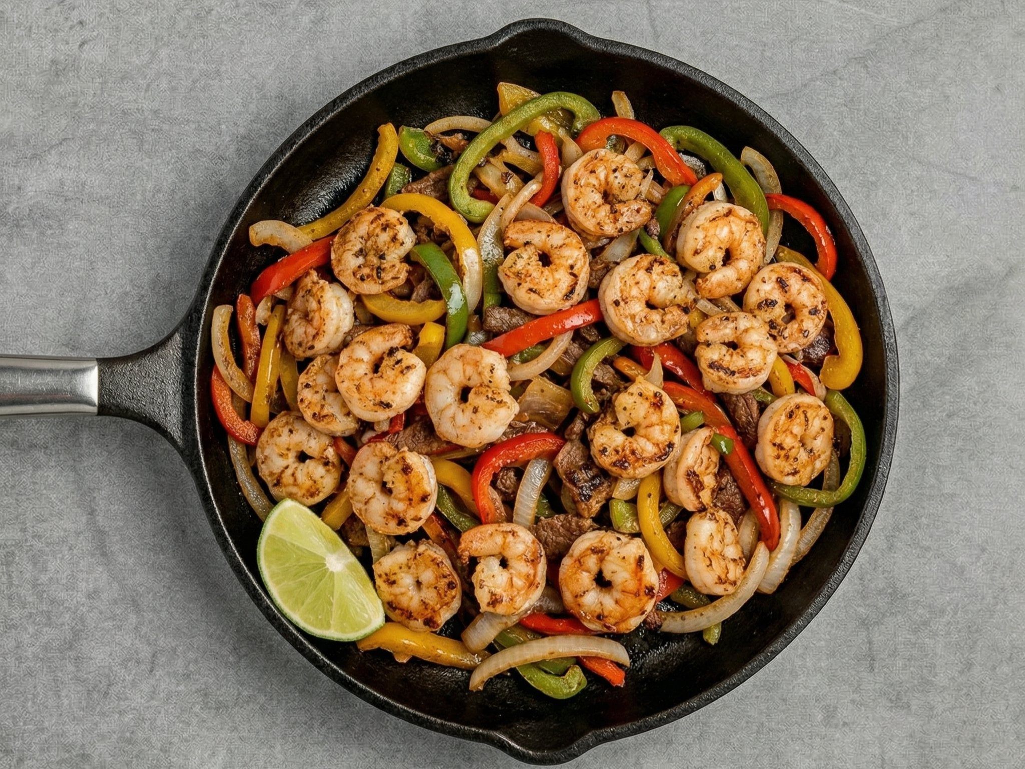 Shrimp  Fajitas Catering