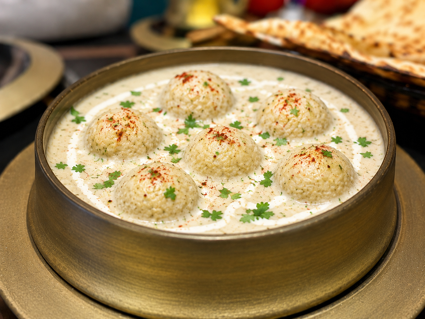 White Malai Kofta.
