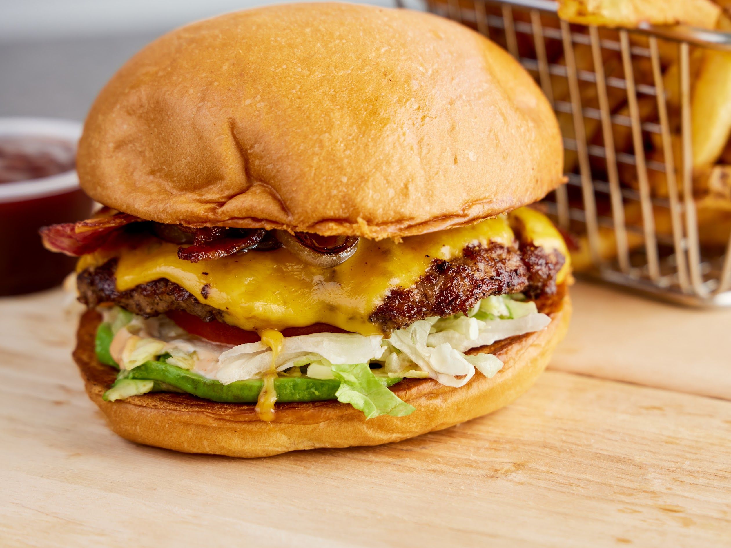 Avocado Bacon Burger.