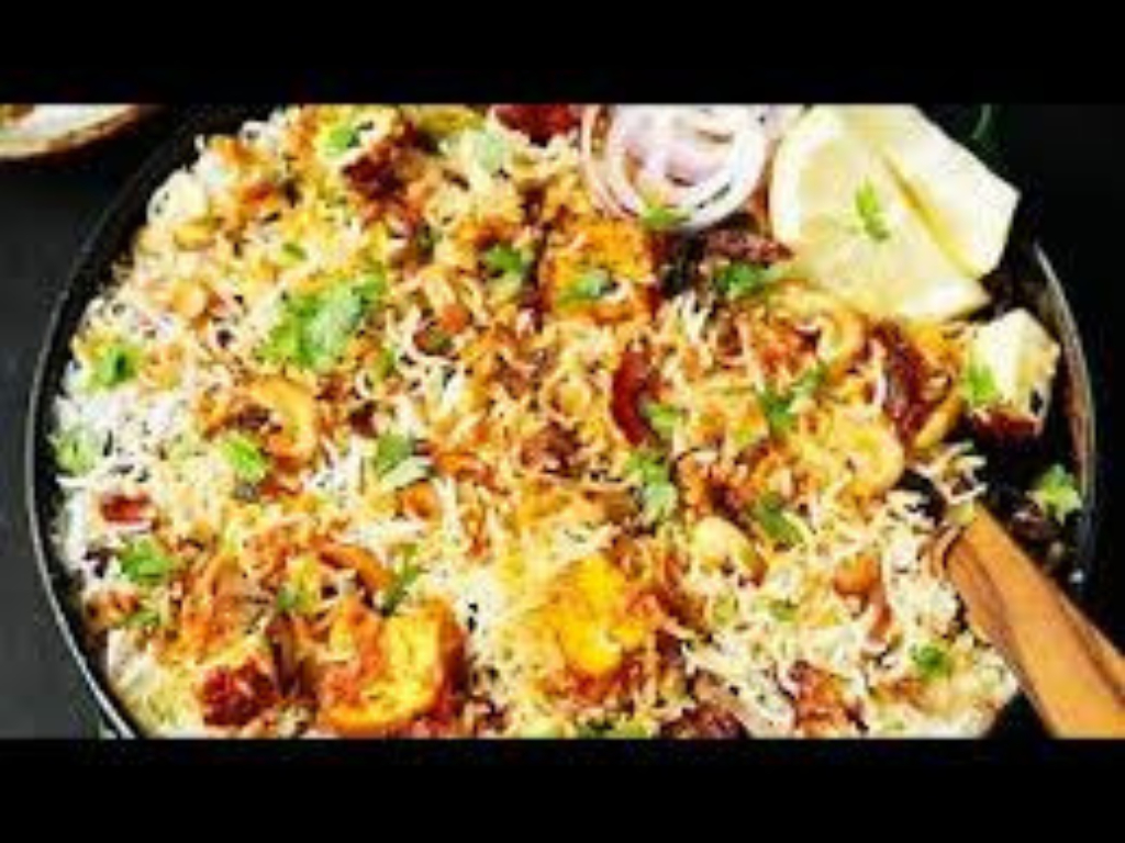 Family Pack Paneer Biryani.