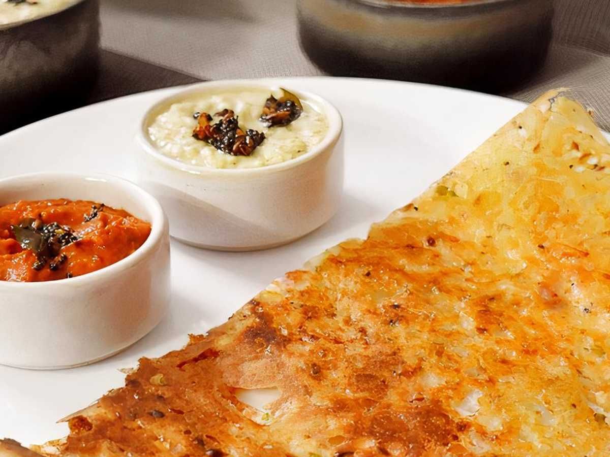 Onion Ravva Masala Dosa.