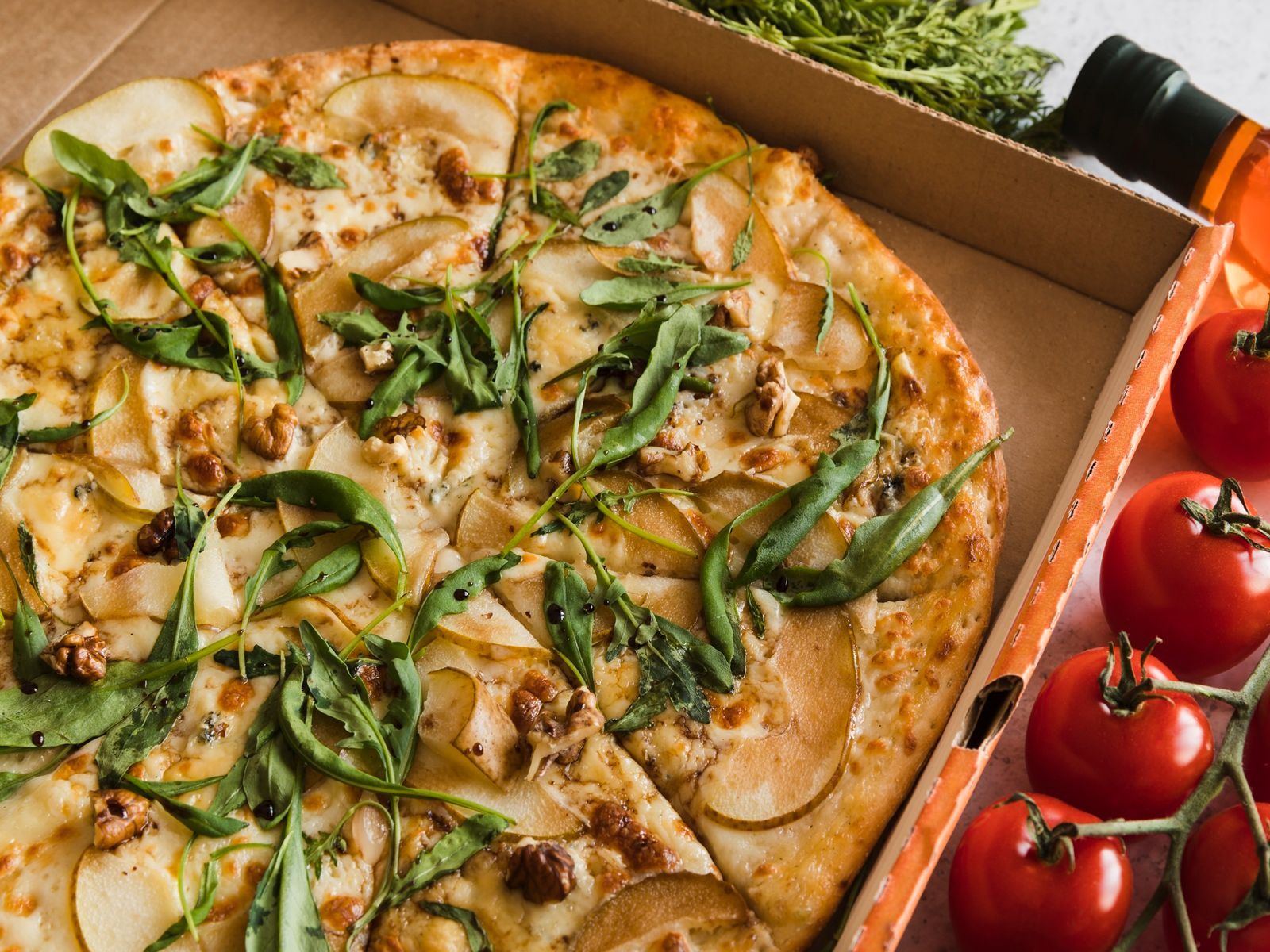 L-Veggie Lovers.