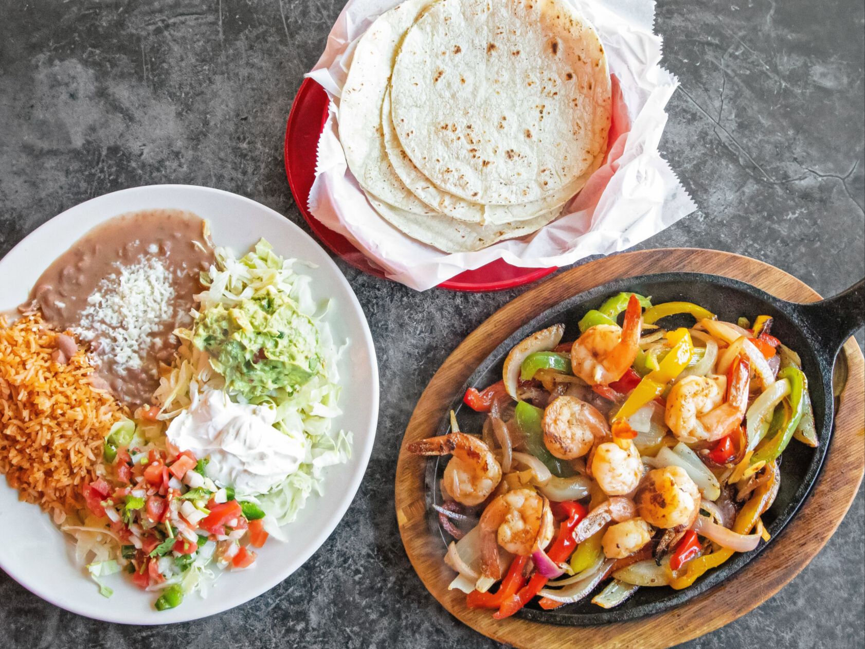 Shrimp Fajita.