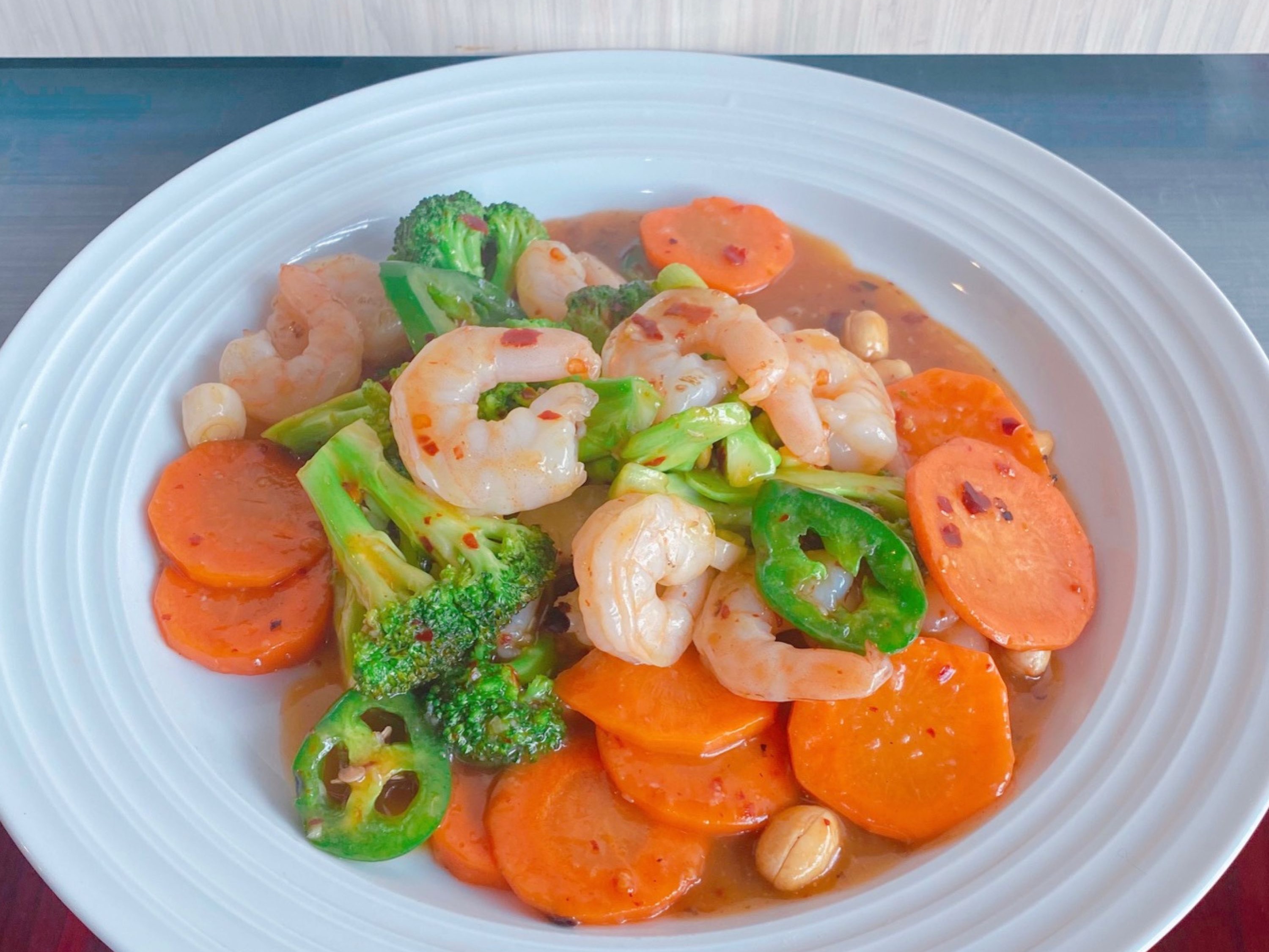 CS9 Kung Pao Shrimp.