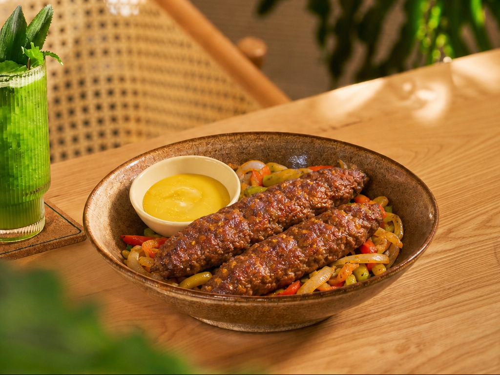2 Pices Of Sheek Kabab (Chicken).