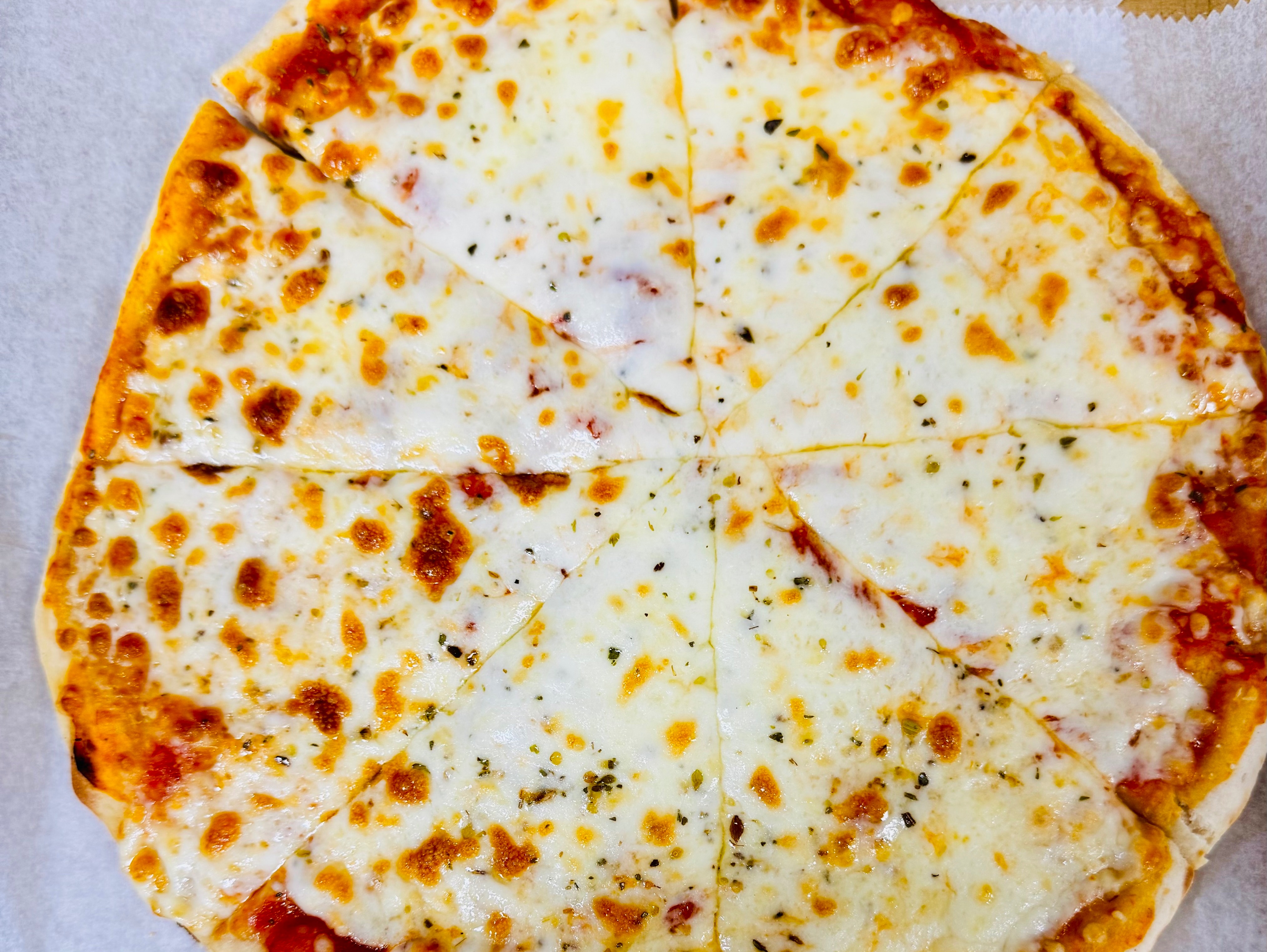 Naan Cheese Pizza.
