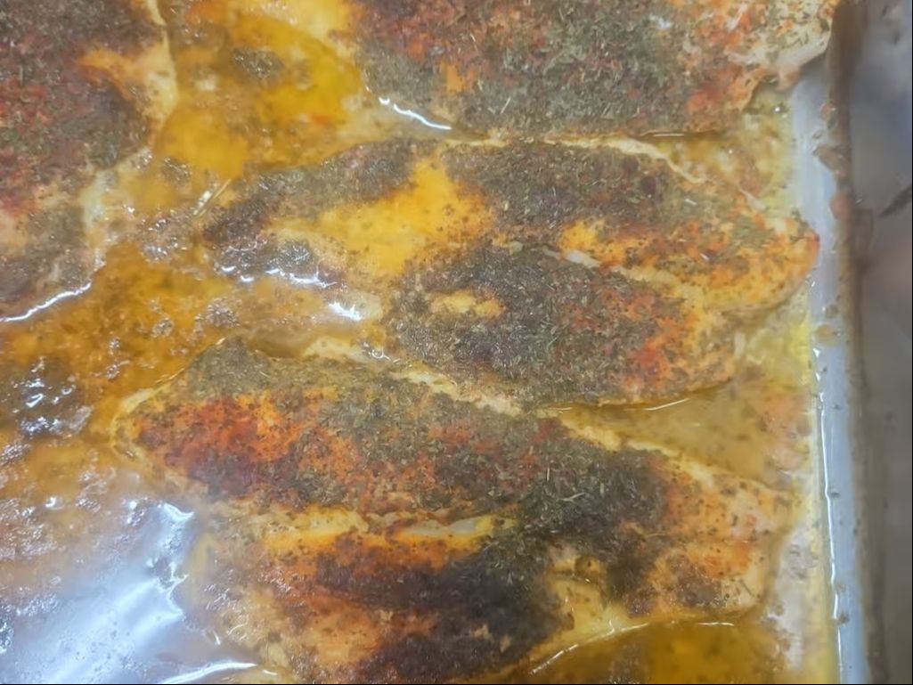 Baked Filet Sole.
