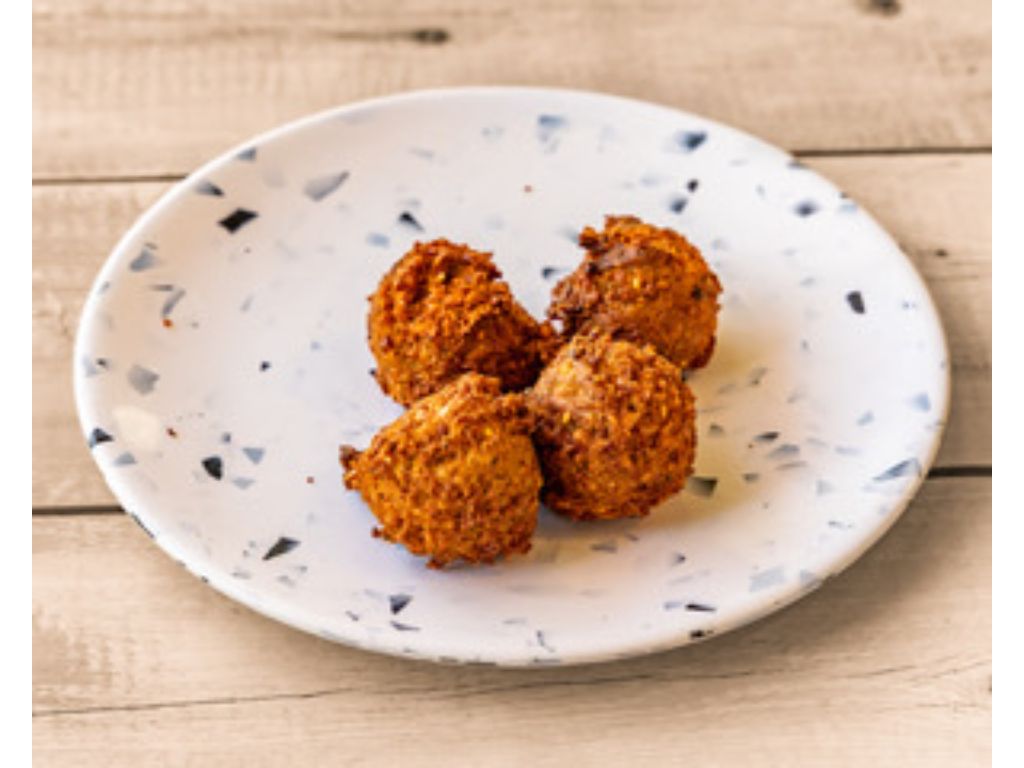 Traditional Chickpea Falafel Balls.