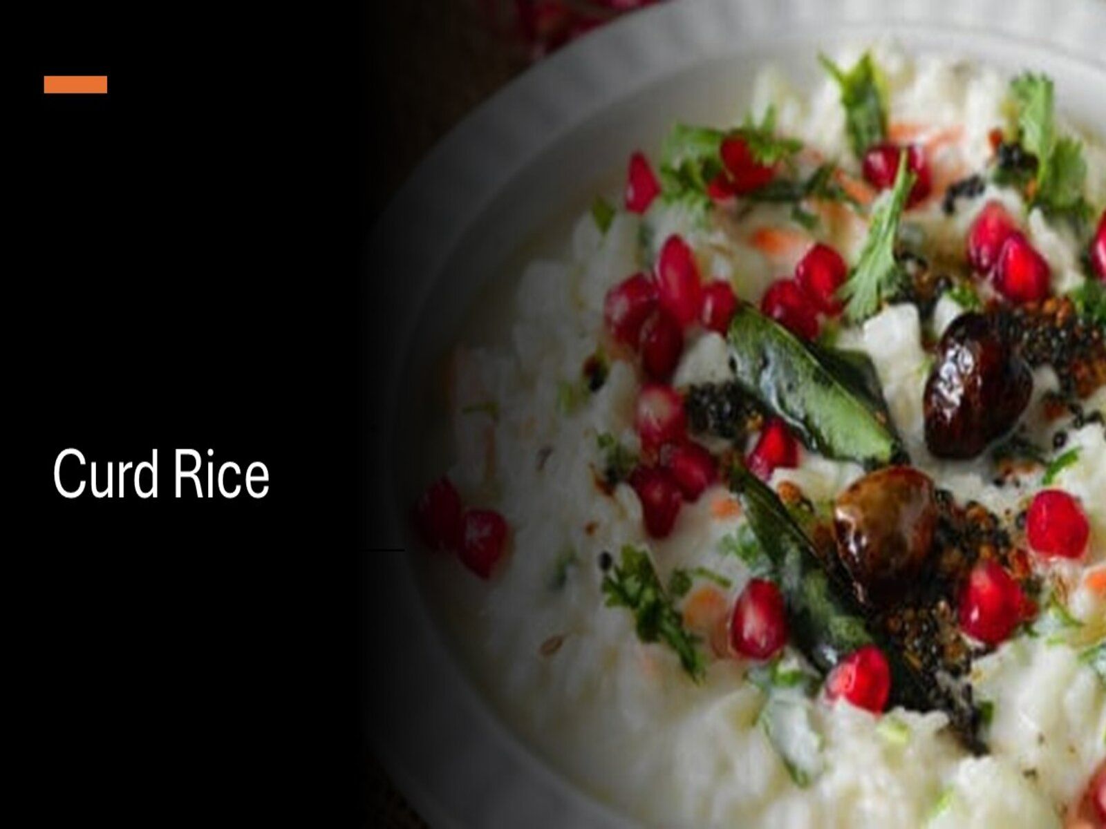 Curd Rice.