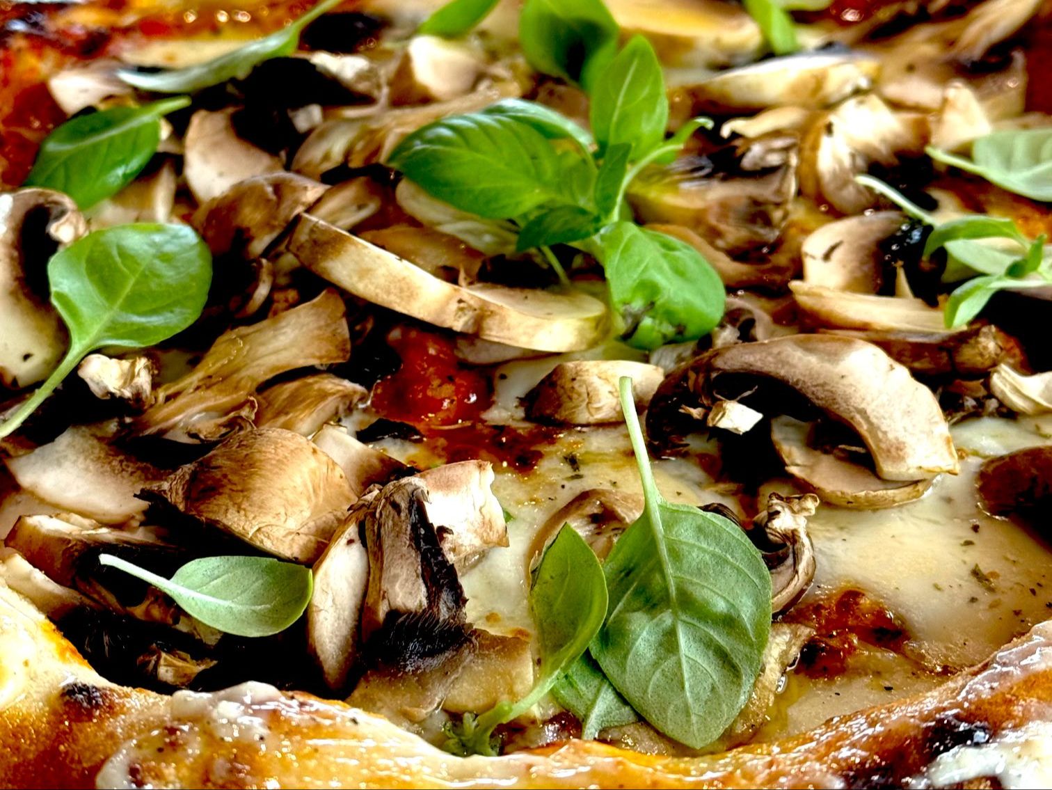 Pesto Chicken & Mushroom.