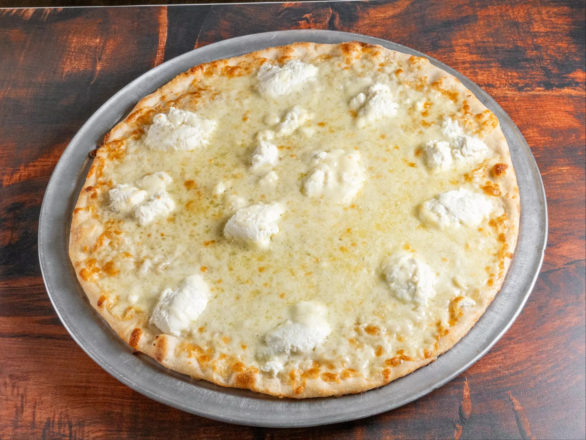 Medium White Pizza.