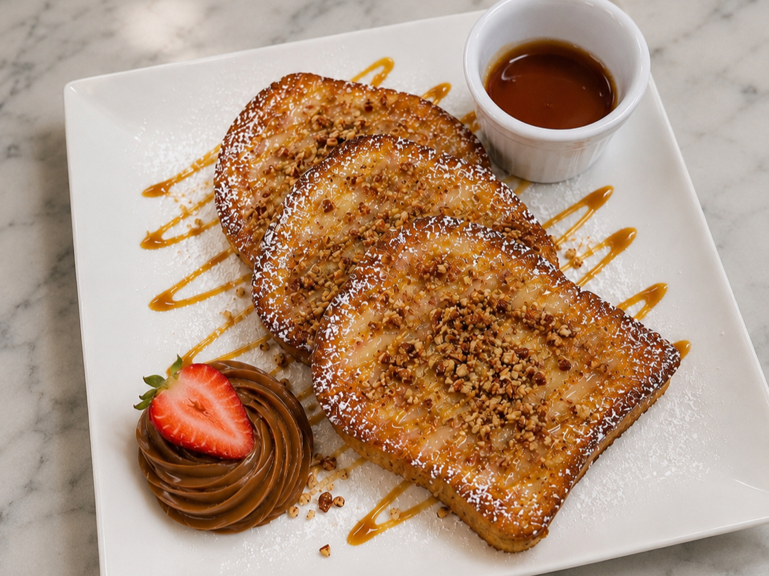 Dulce de Leche FrenchToast.