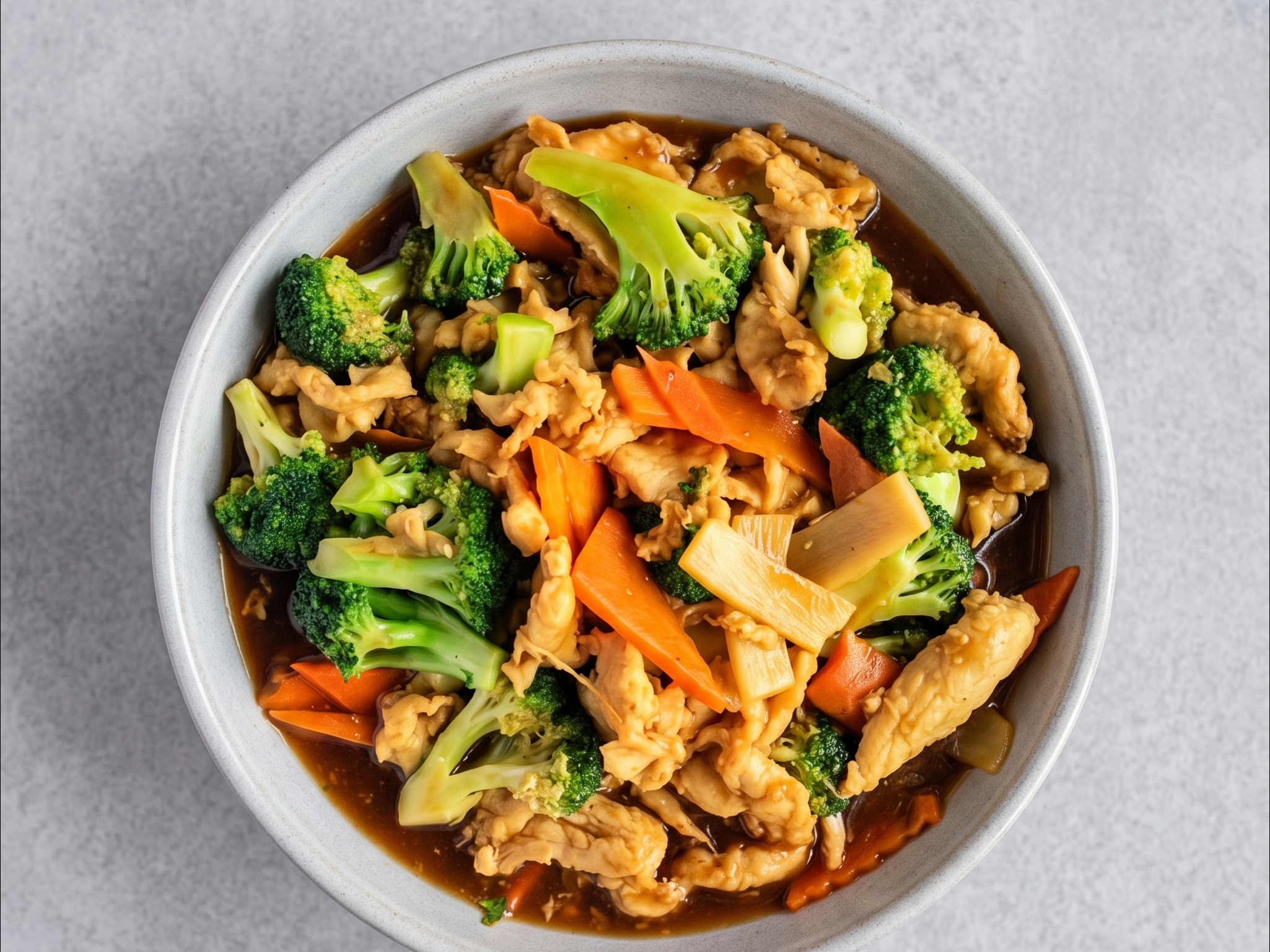 V4 HOT SPICY BEAN CURD W/ VEGGIE.