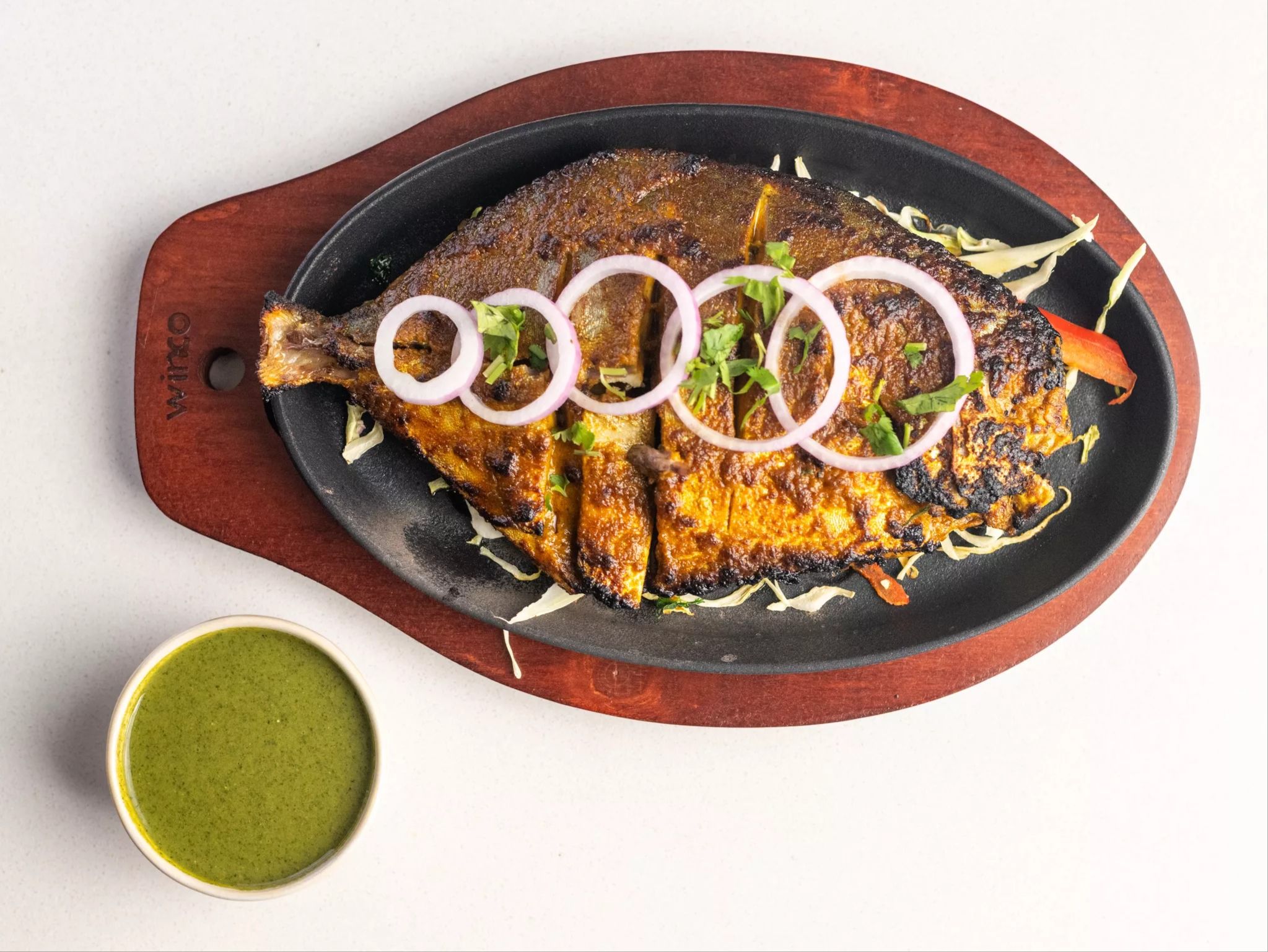 Tandoori Pomfret.