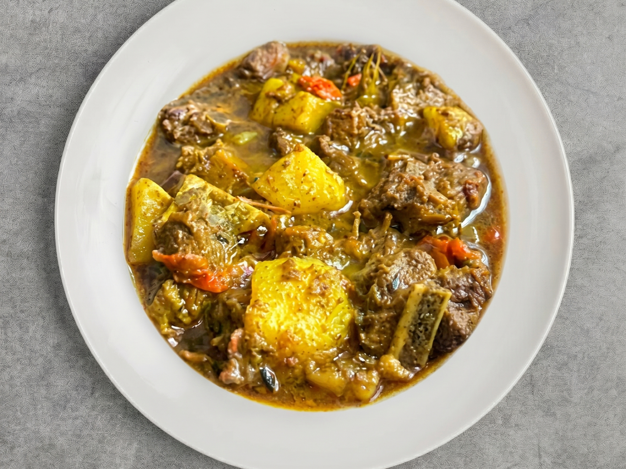 Curry Goat.