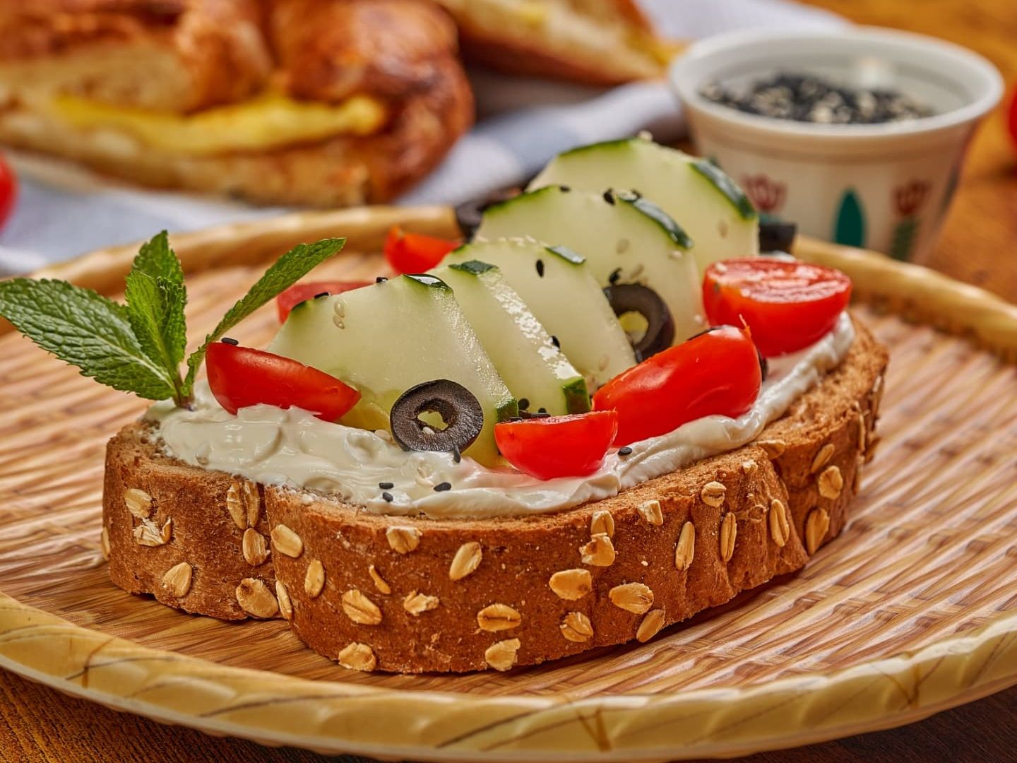 Labneh Toast.