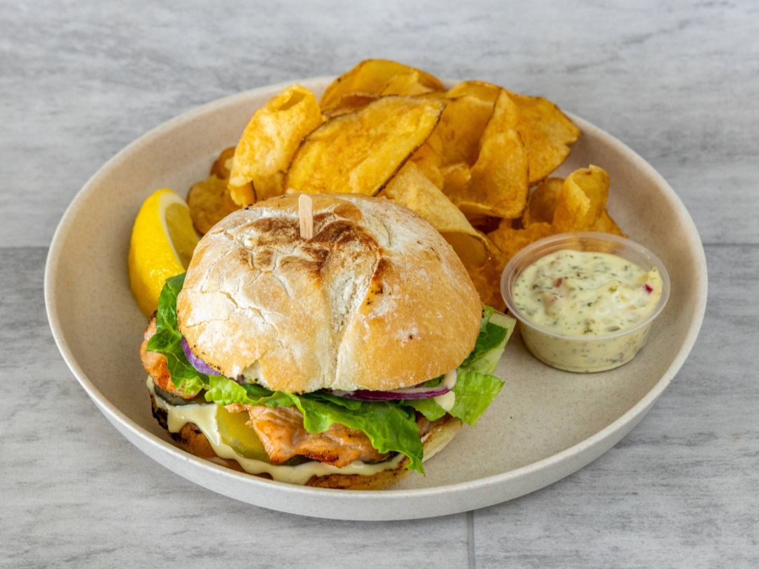 Salmon Burger