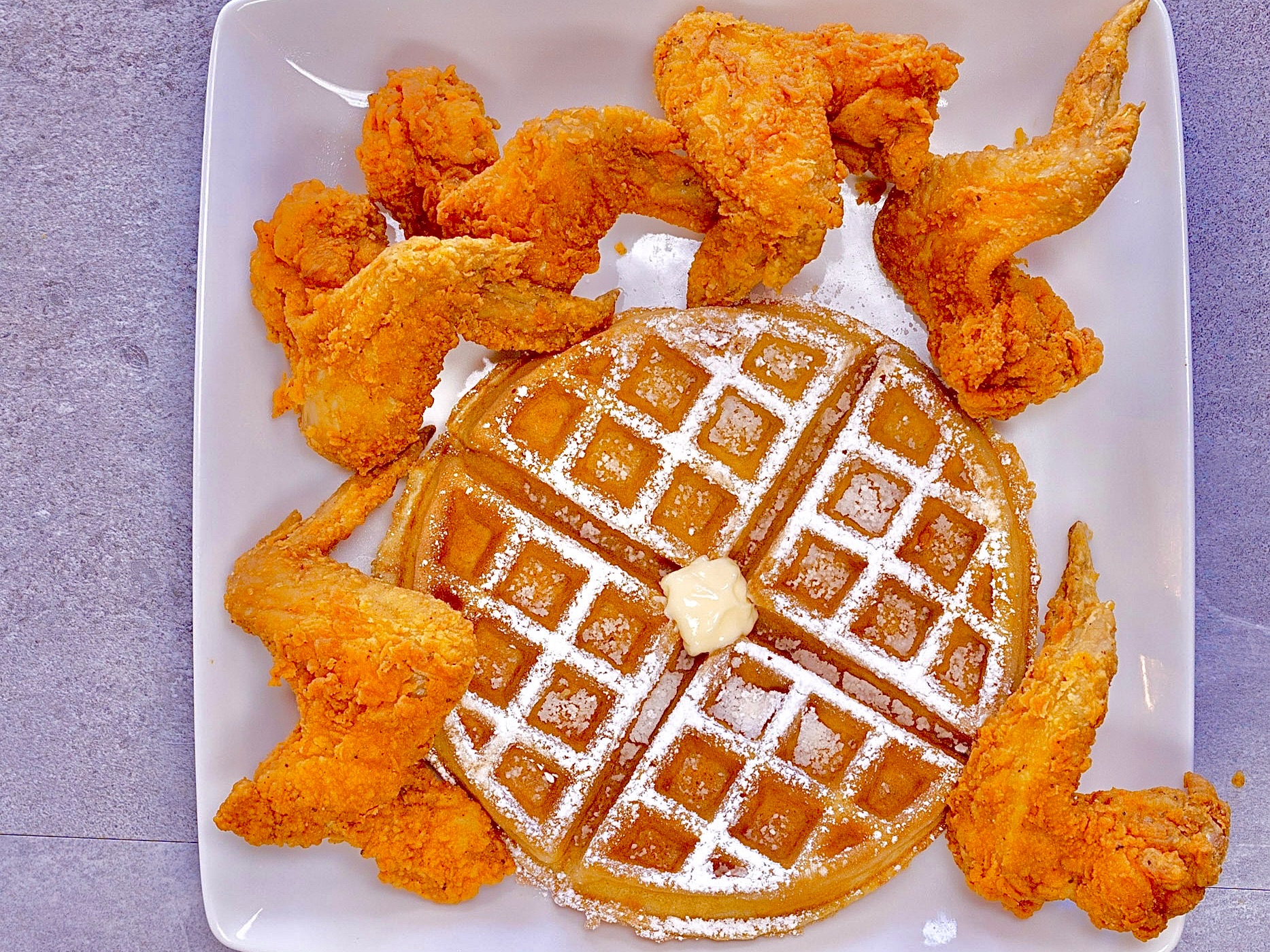 15 Wings 3 Waffles.