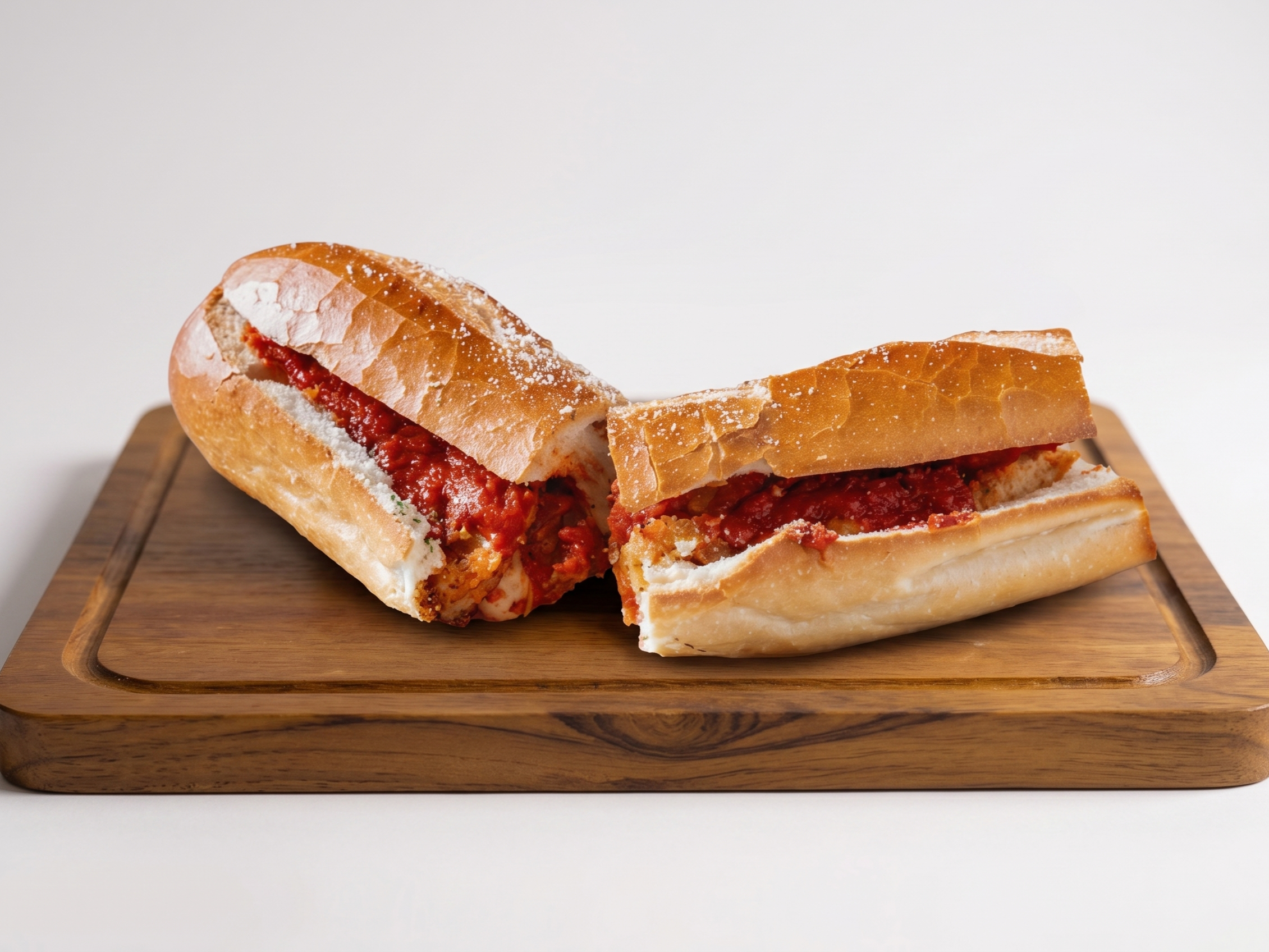 Chicken Parmigiana Hero.