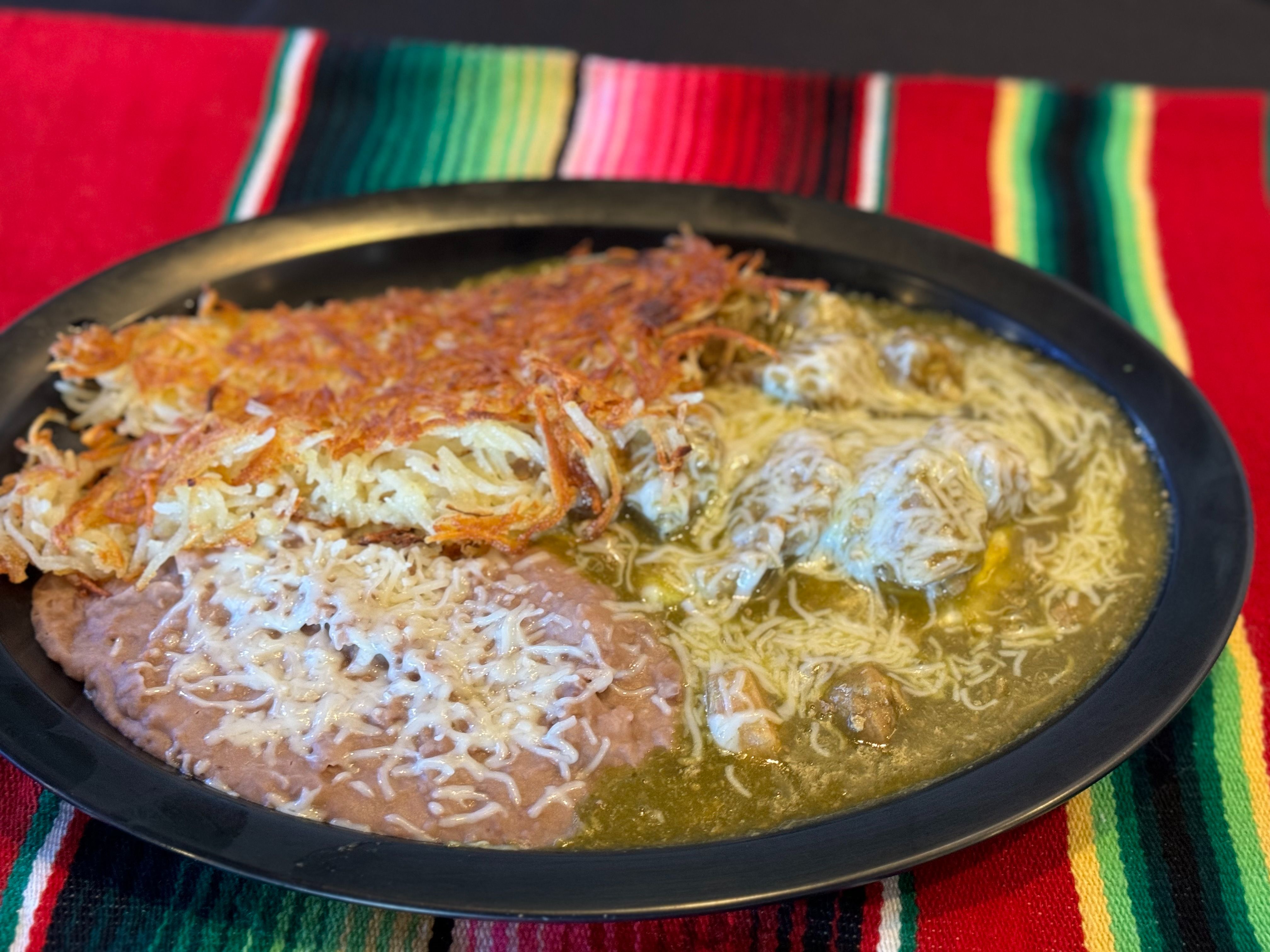 Chile Verde and Eggs.