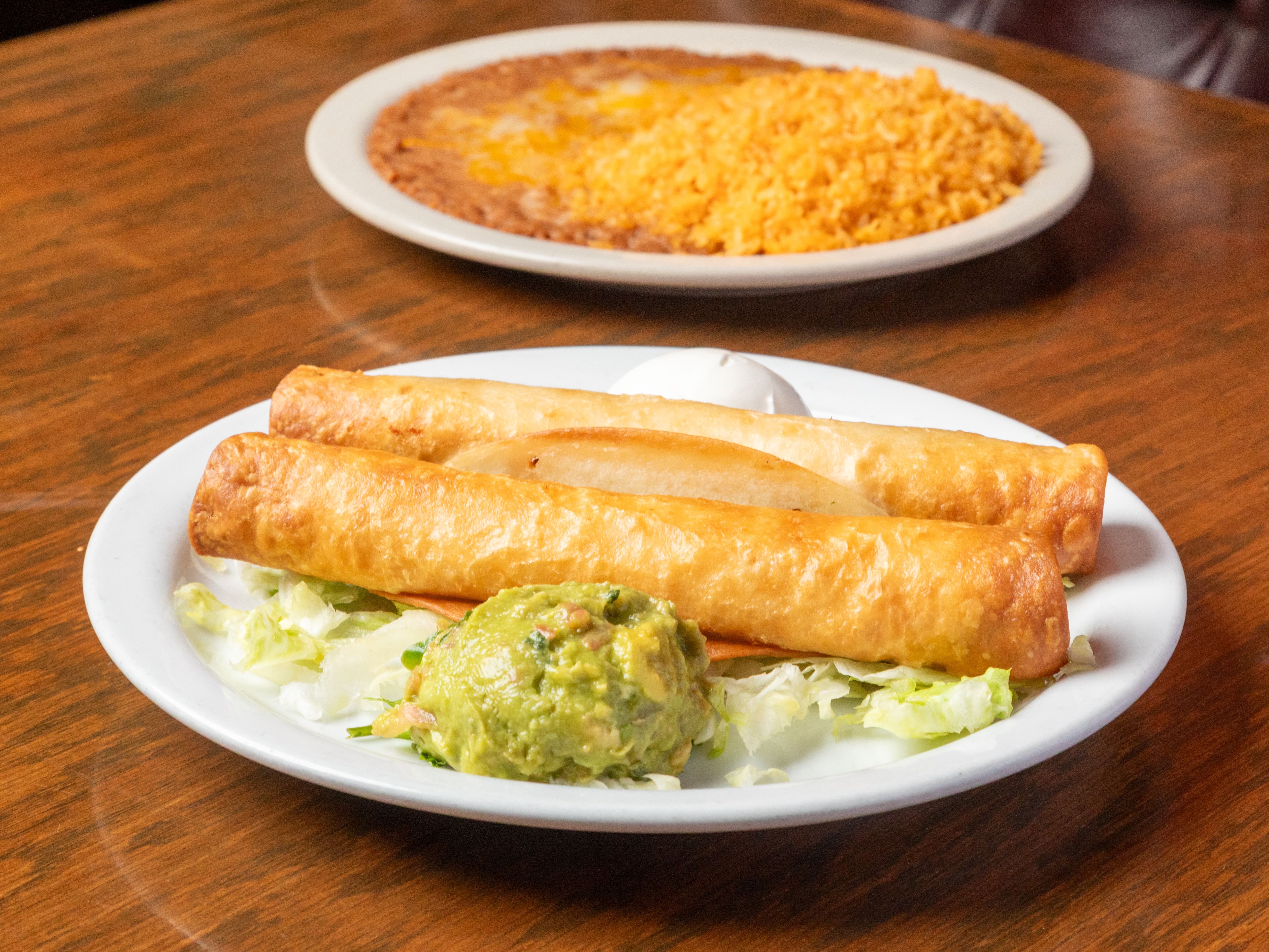 Flautas Plate