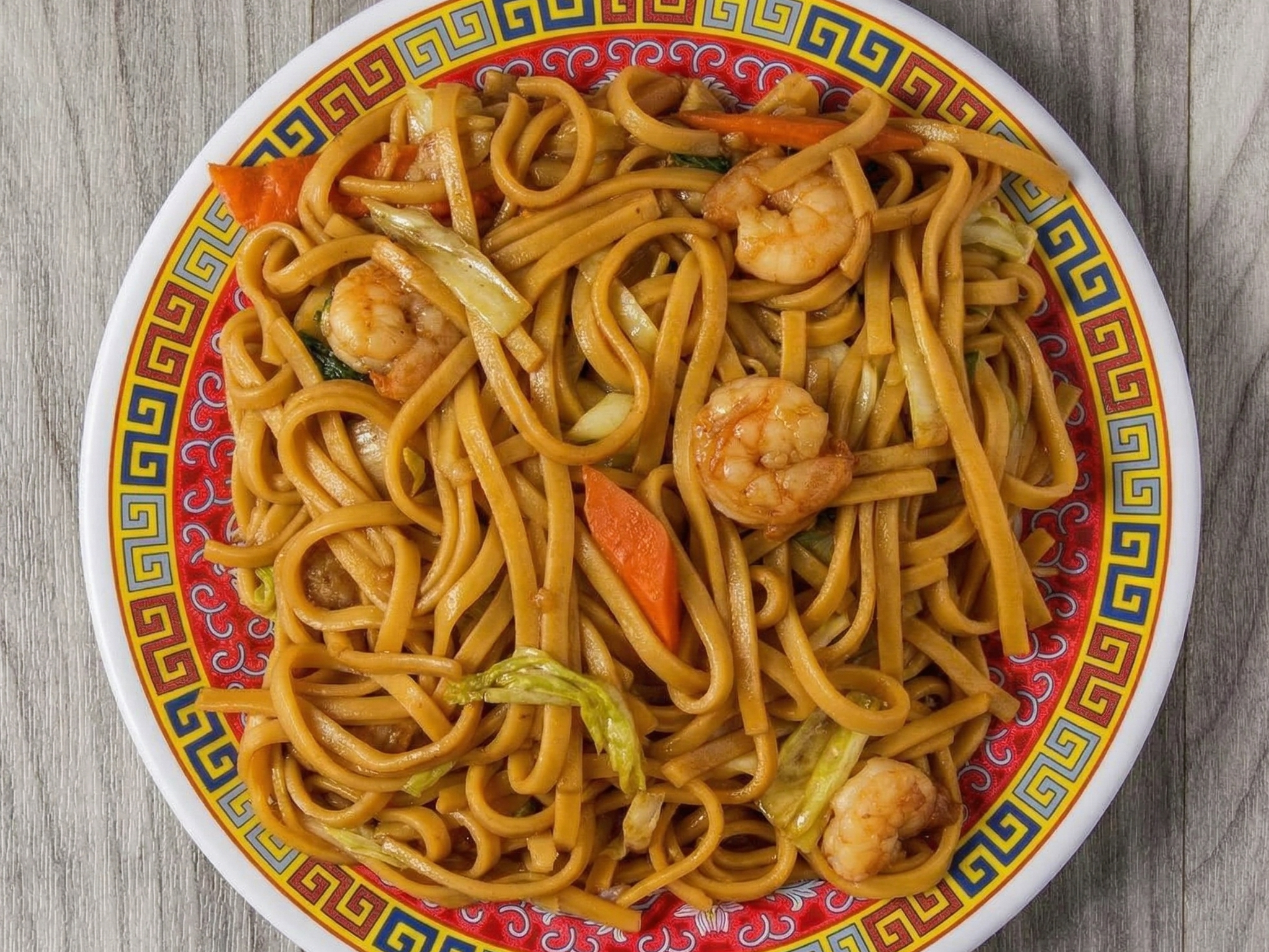 Shrimp Lo Mein.