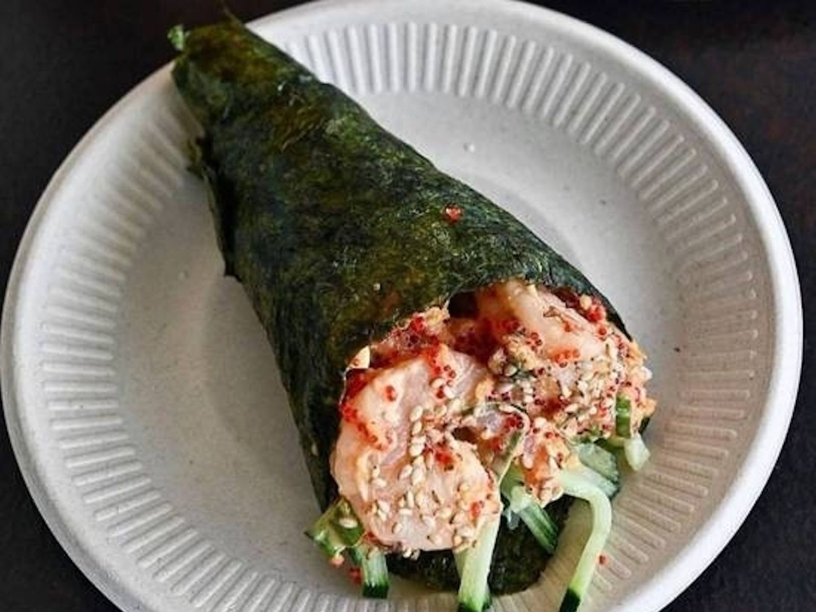 Shrimp HandRolls.