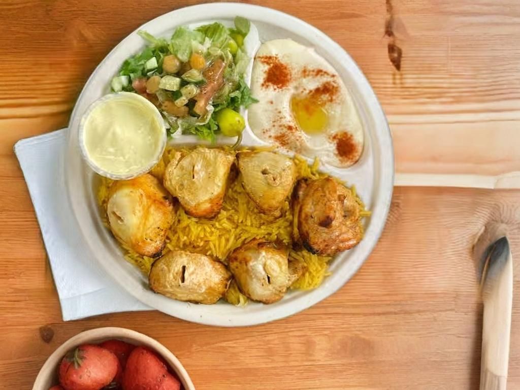 CHICKEN KABAB PLATE