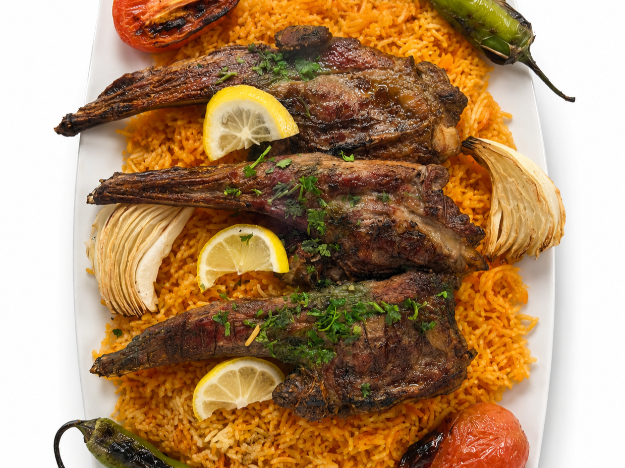 Bone In Lamb Chops.