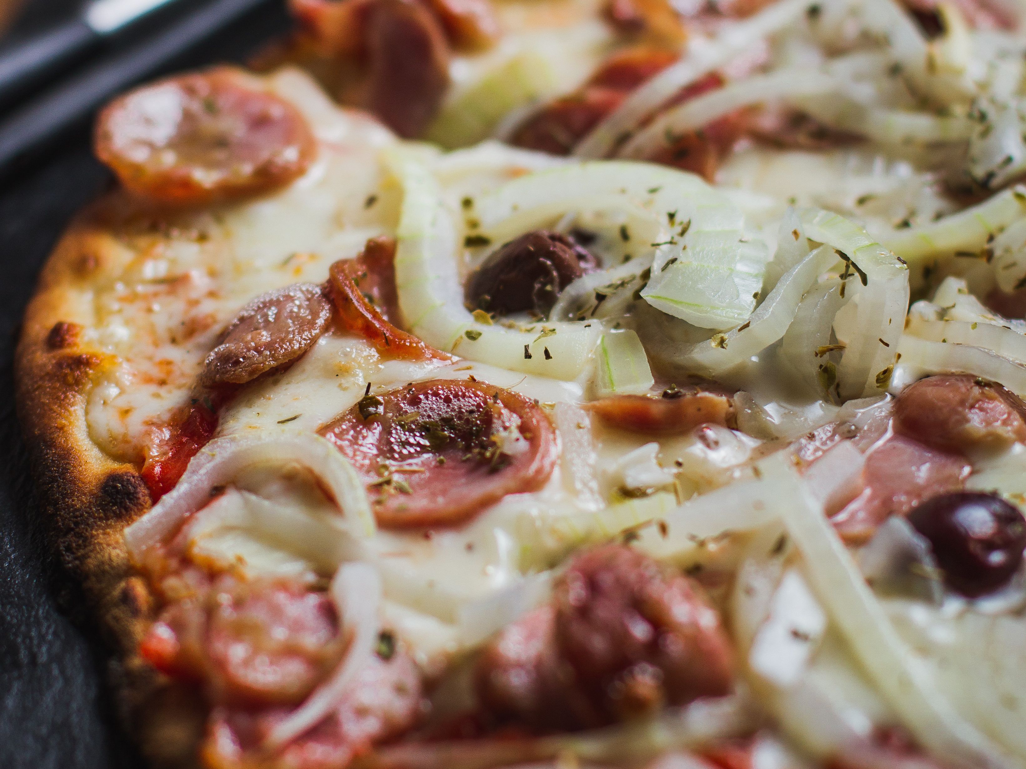 8" Calabrese Pizza.