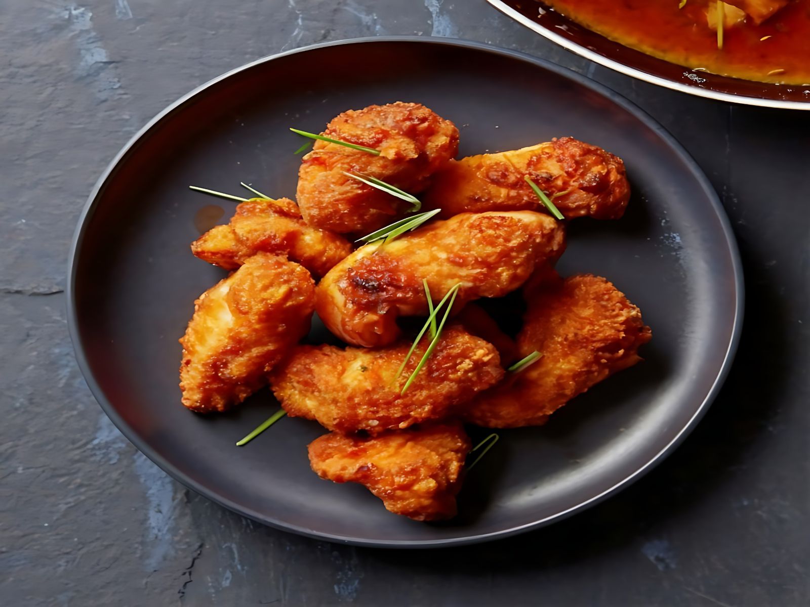 Spicy Asian Breaded Chicken (Plate Size).