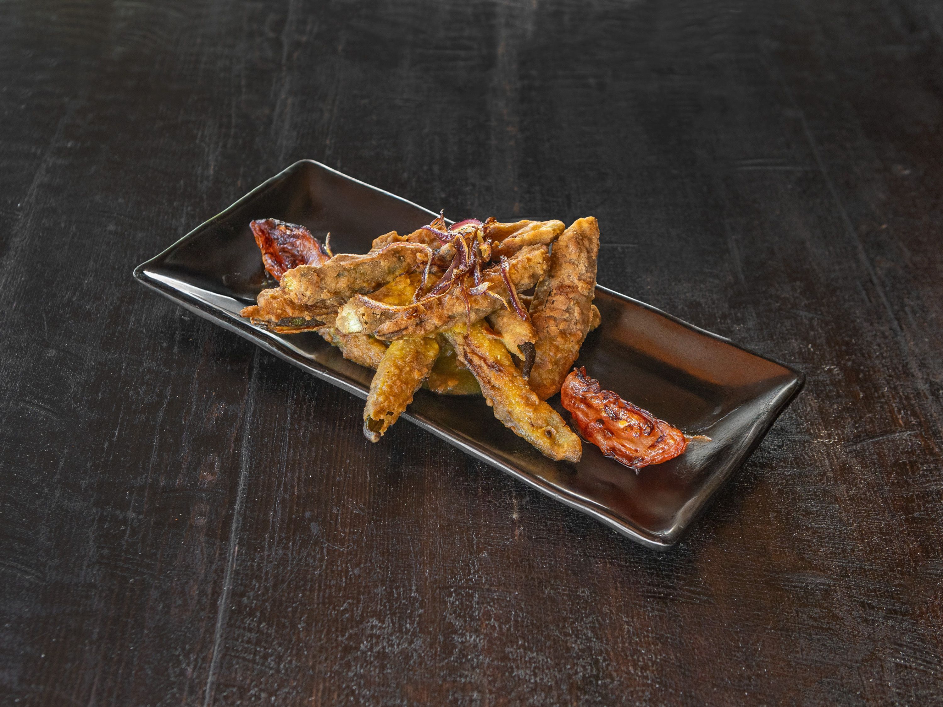 Teff Encrusted Bamya