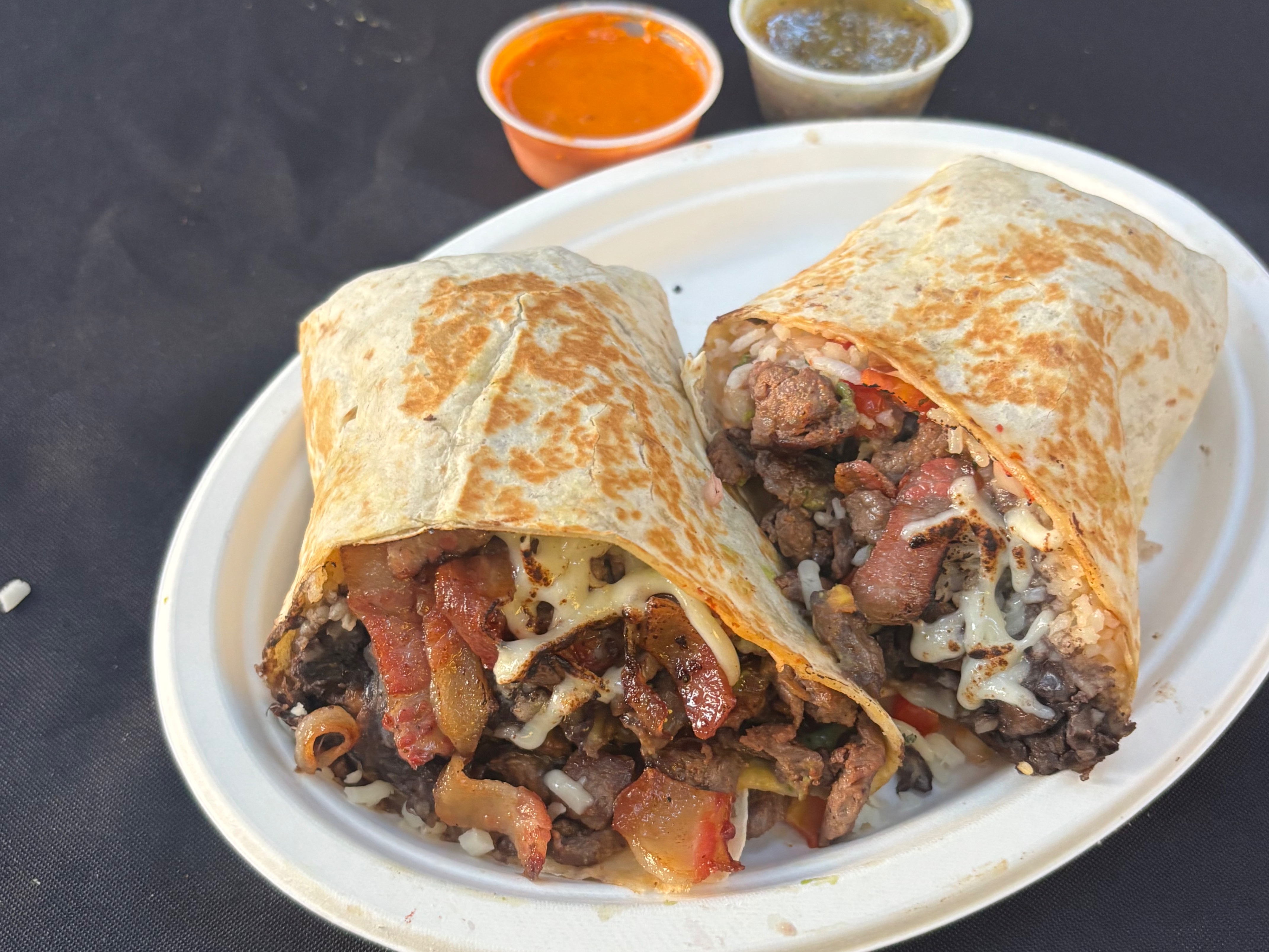 Steak & Bacon Burrito.
