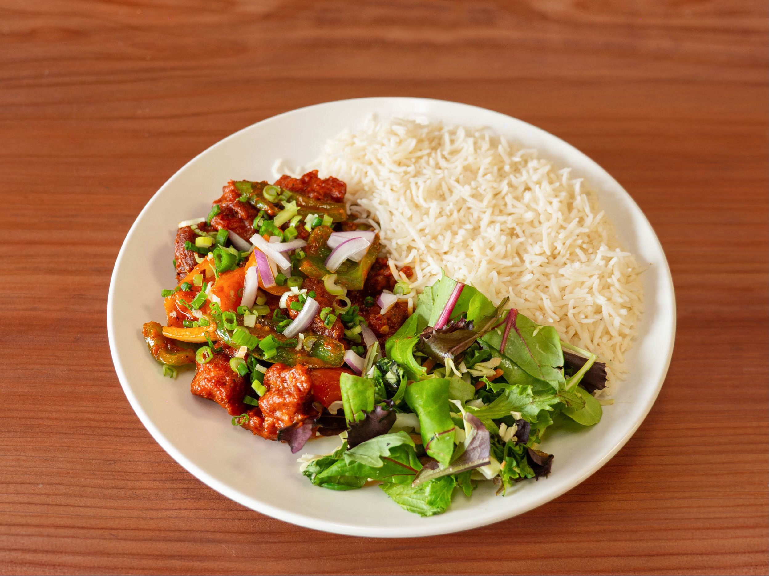 Chicken Chili Combo Bowl.