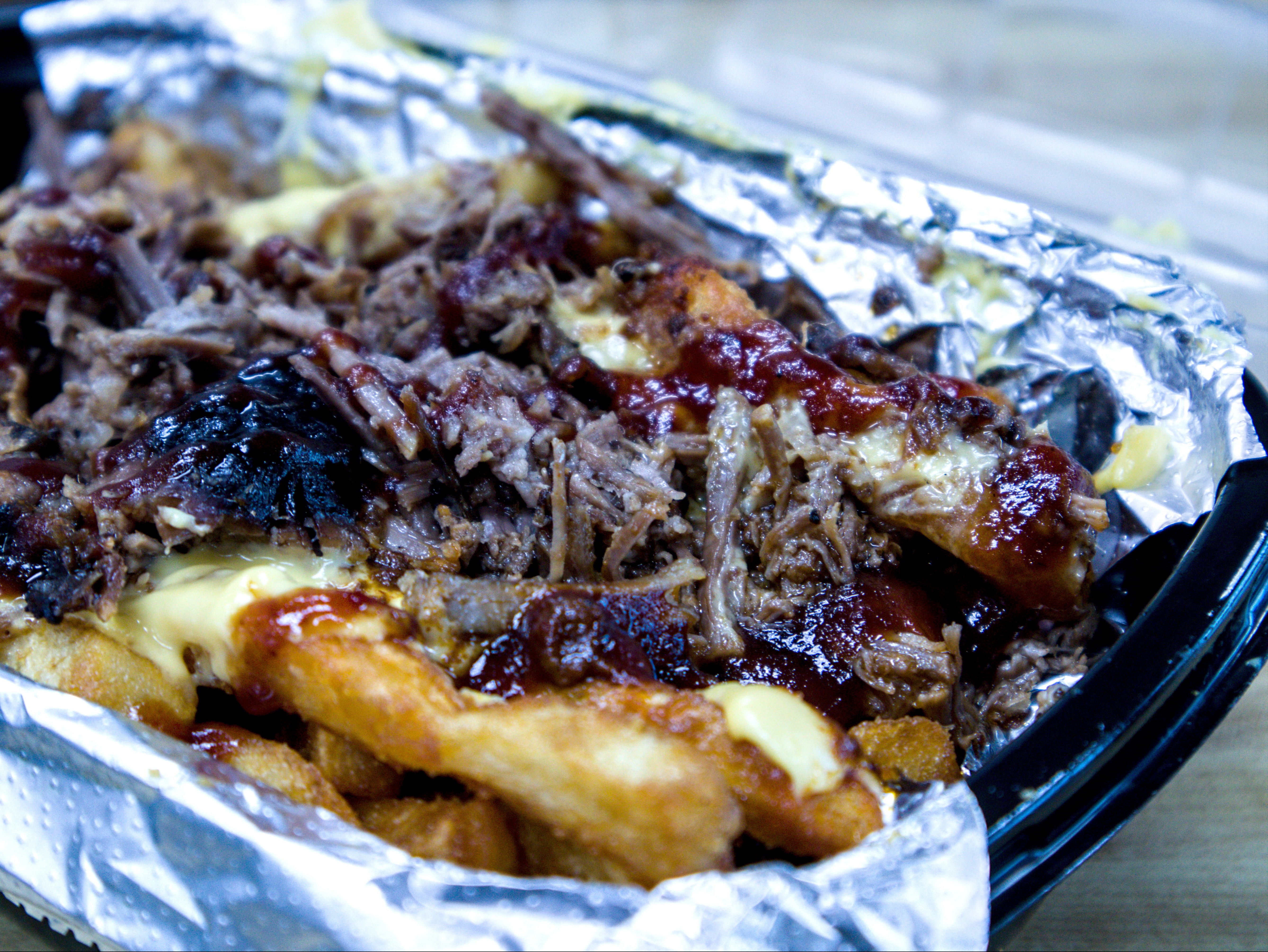 Loaded Mac Fries.