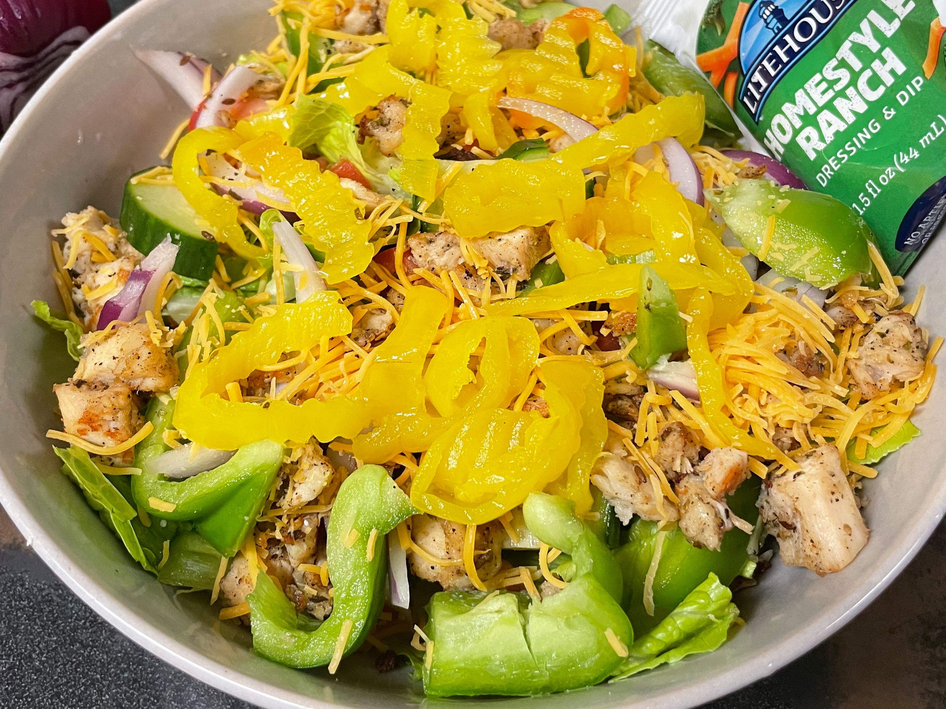 Grilled Chicken Salad.