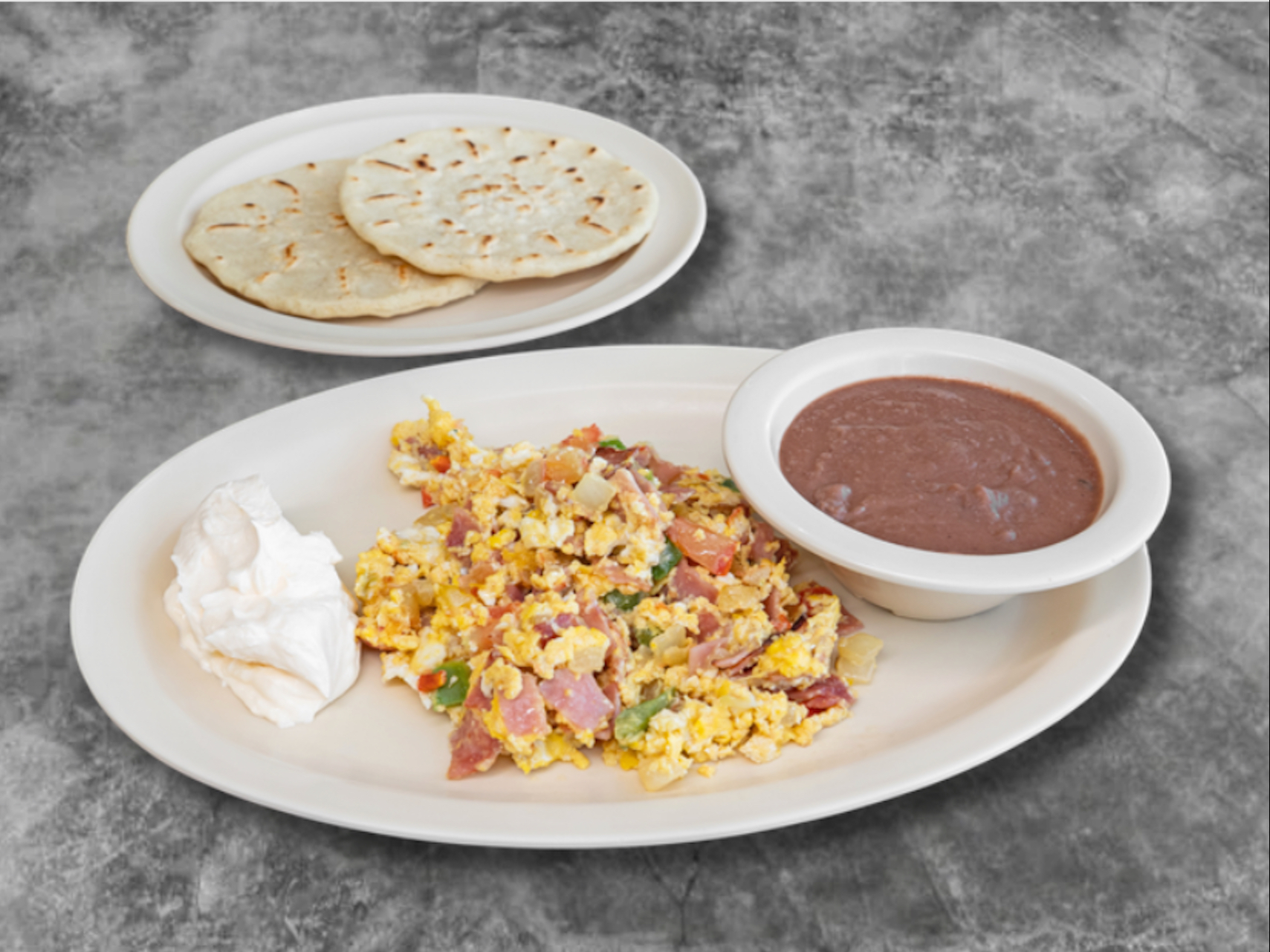 Huevos con Jamon