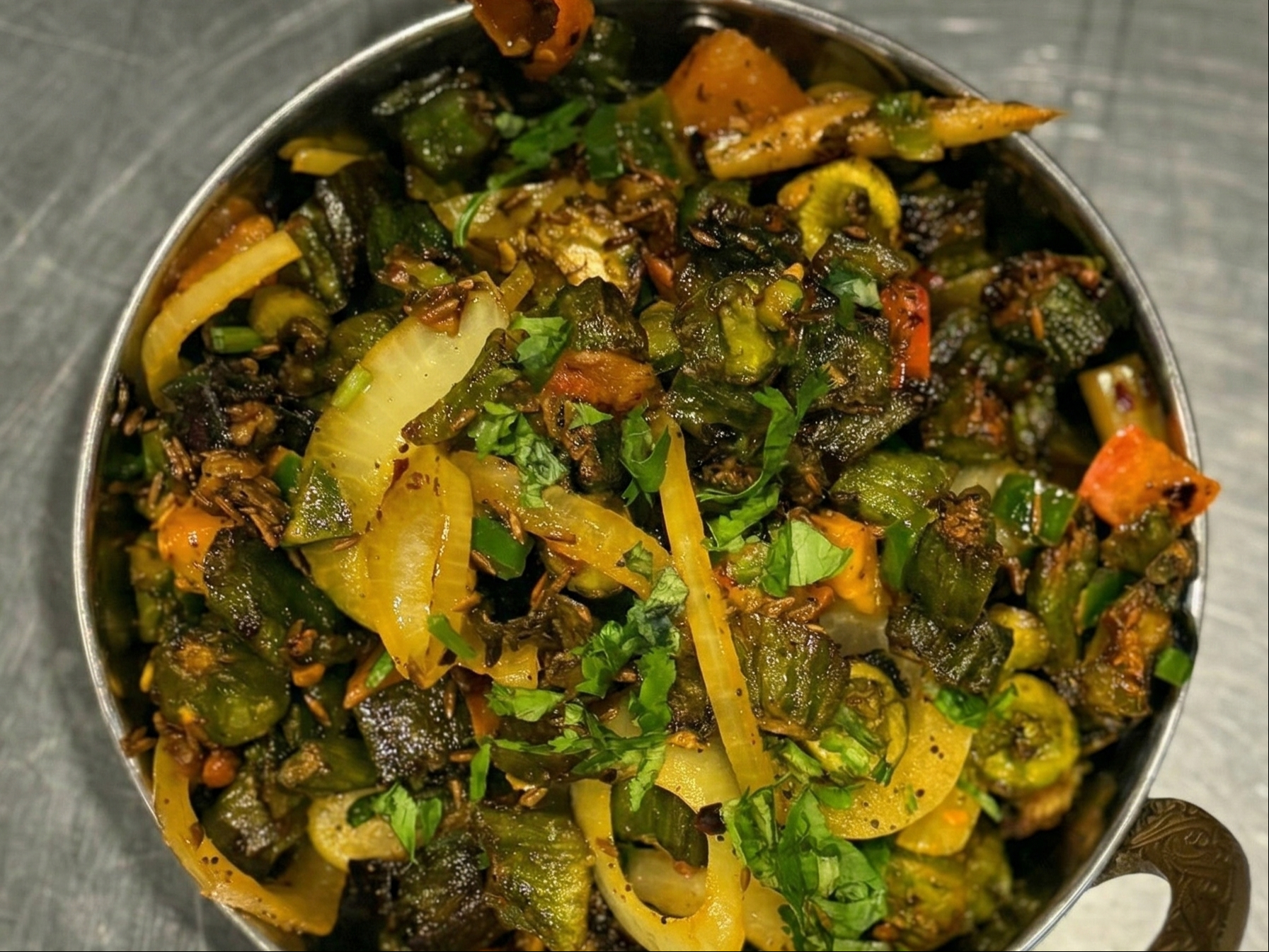 Bhindi Masala.