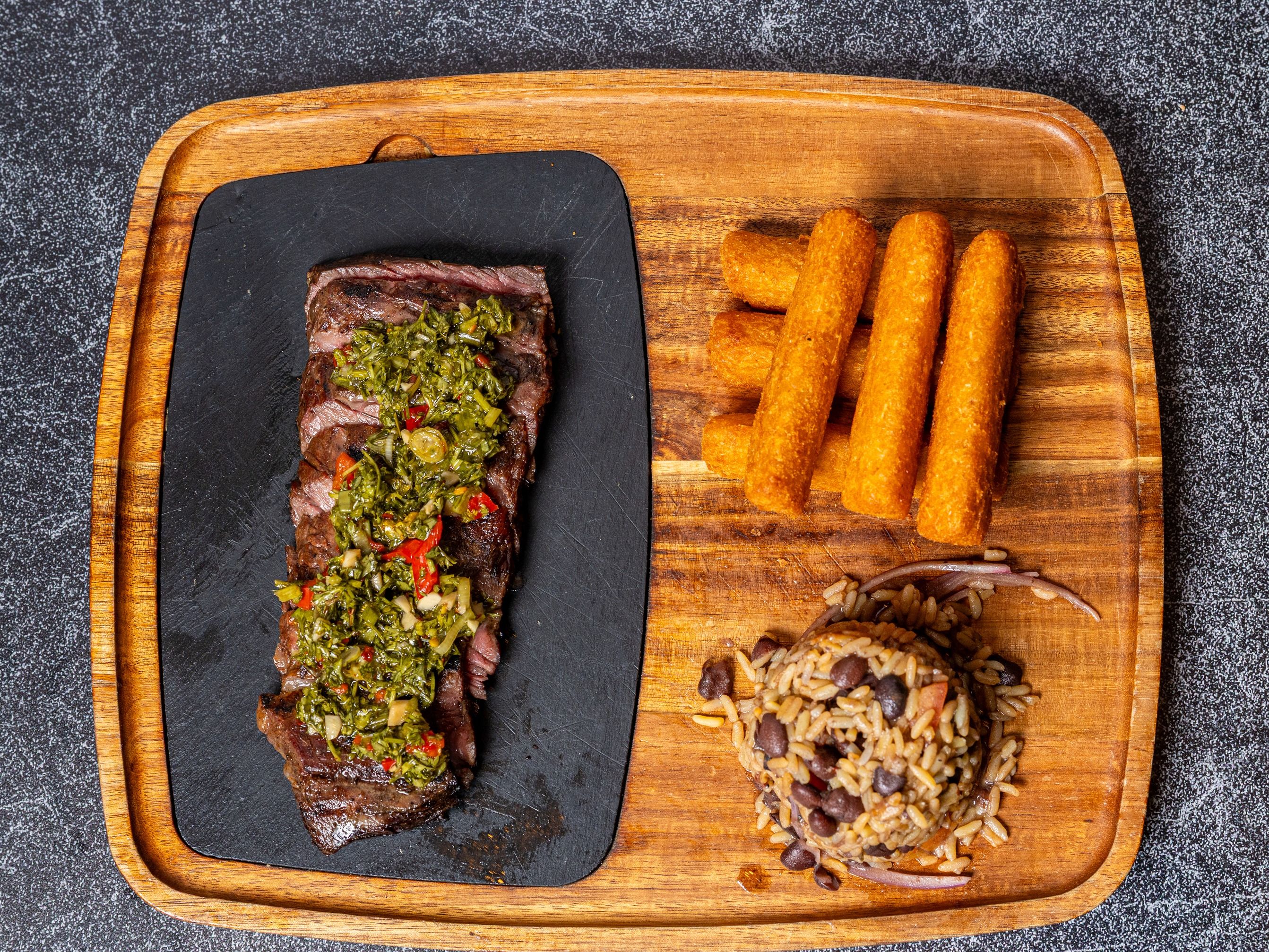 Chimichurri Steak.