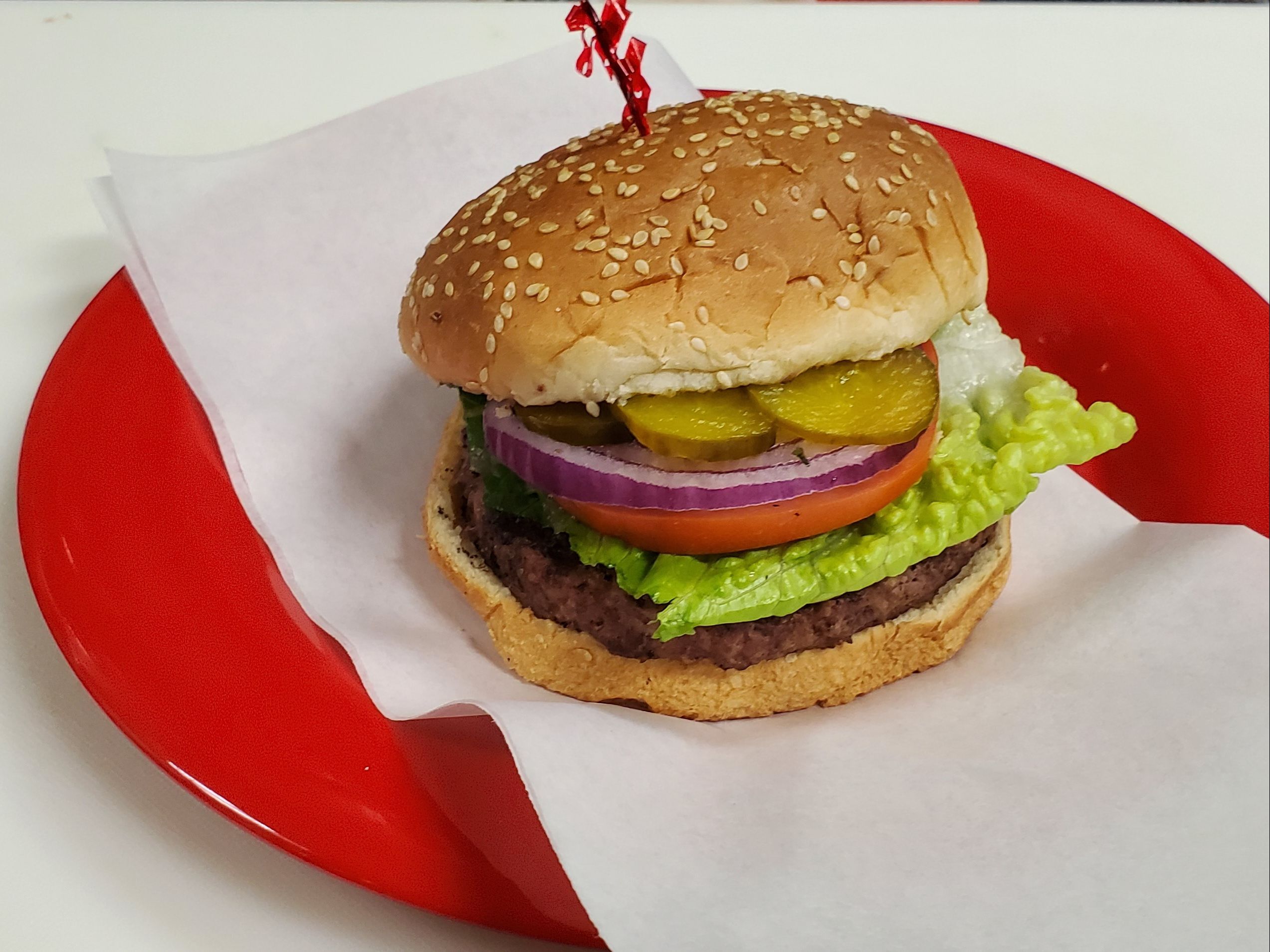 Charbroiled Burger Sandwich.