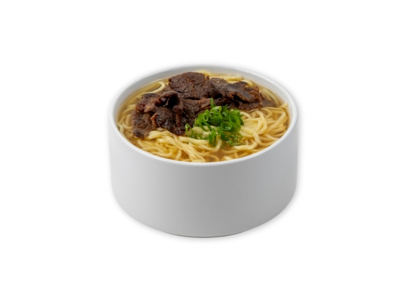 Saimin w/BBQ Beef.